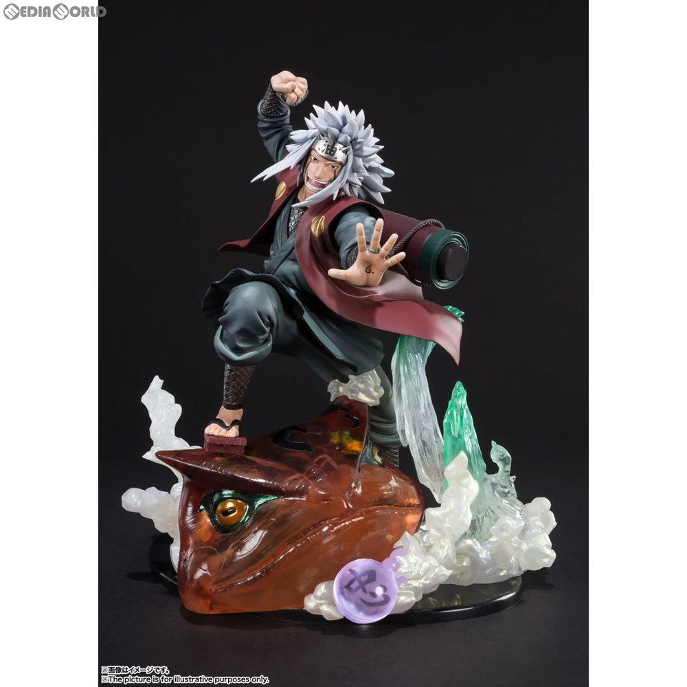 【中古即納】[FIG] フィギュアーツZERO 自来也(じらいや) 絆Relation NARUTO-ナルト- 疾風伝 完成品 フィギュア バンダイスピリッツ(20191123)