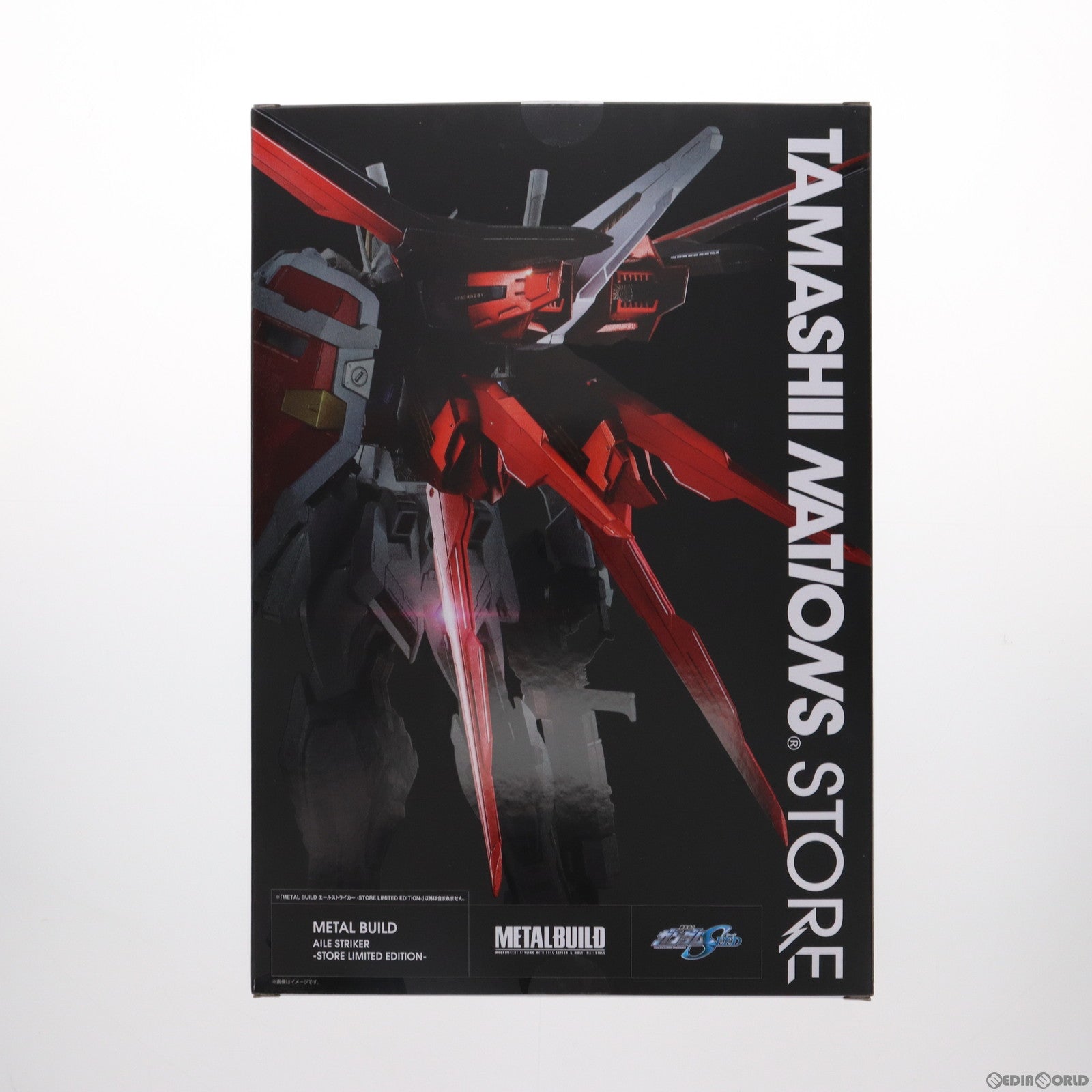 【中古即納】[FIG] TAMASHII NATIONS STORE限定 METAL BUILD エールストライカー -STORE LIMITED EDITION- 機動戦士ガンダムSEED(シード) フィギュア用アクセサリ バンダイスピリッツ(20240118)