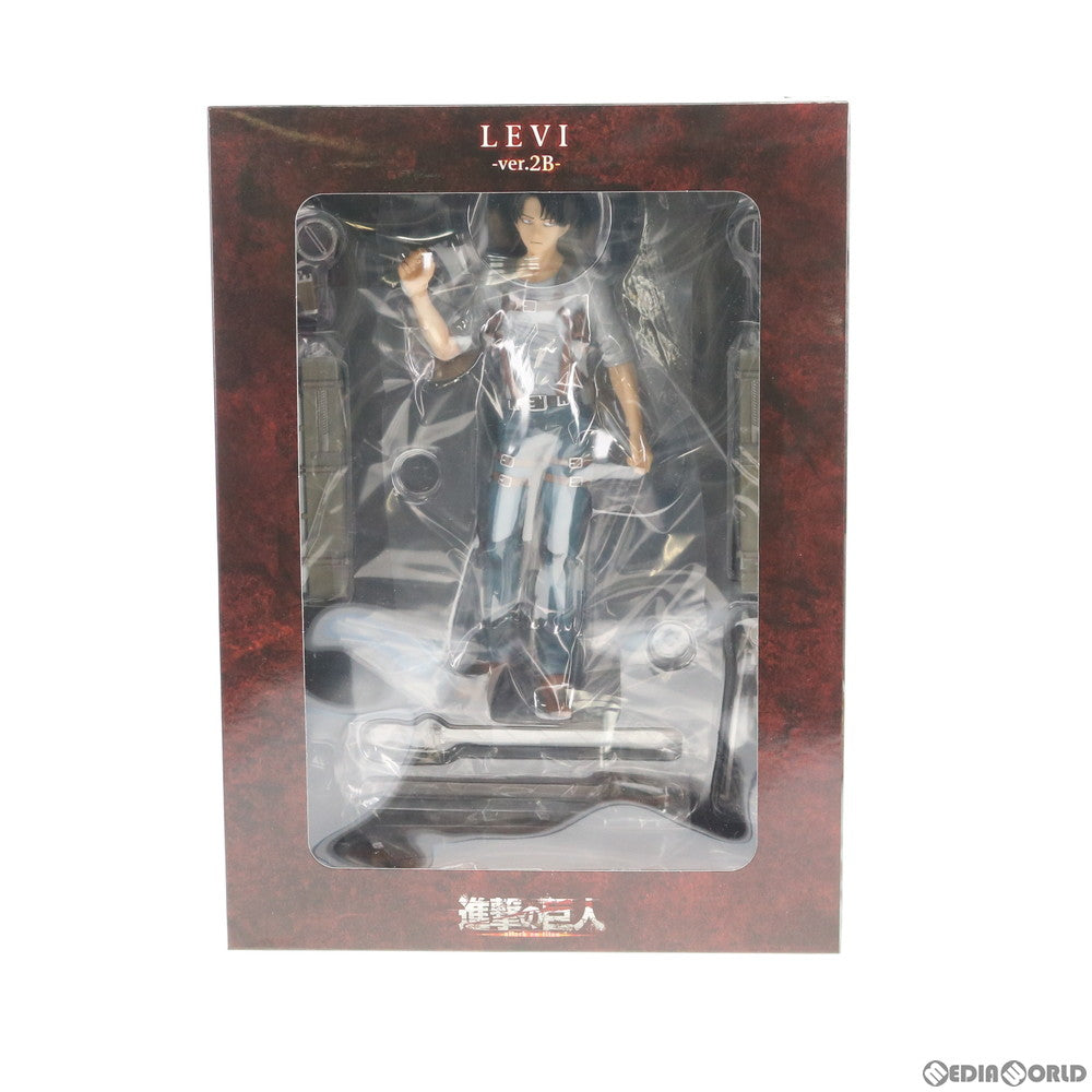 【中古即納】[FIG] BRAVE-ACT(ブレイブアクト) リヴァイ -ver.2B- 進撃の巨人 1/8 完成品 フィギュア 千値練(せんちねる)(20200122)