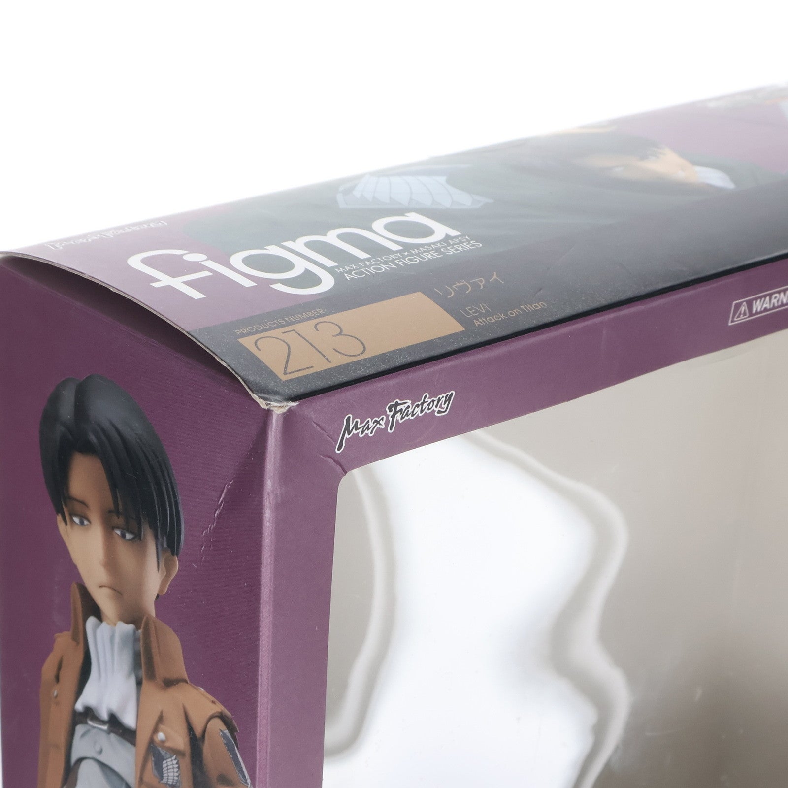 【中古即納】[FIG] figma(フィグマ) 213 リヴァイ 進撃の巨人 完成品 可動フィギュア グッドスマイルカンパニー(20140629)