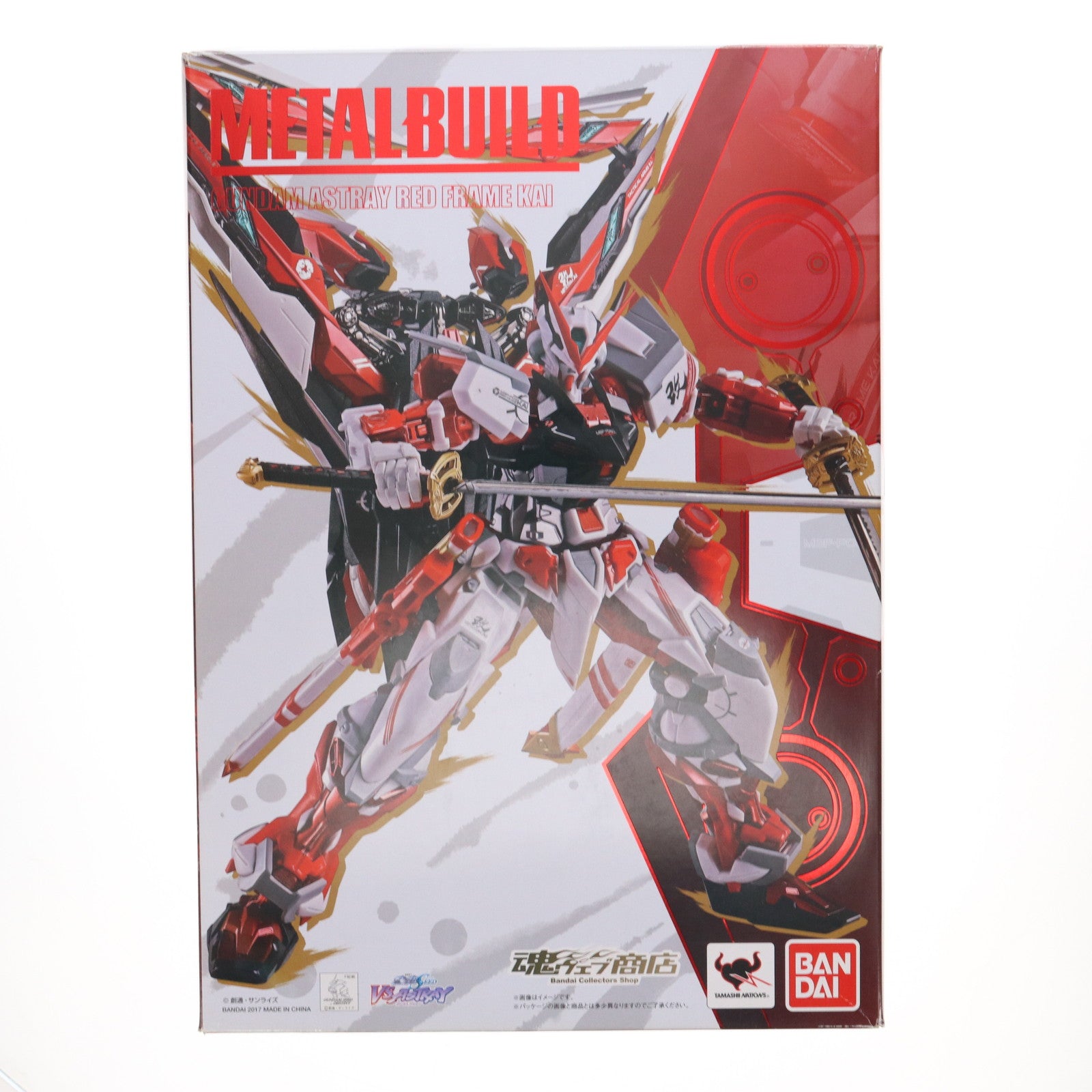 【中古即納】[FIG] 魂ウェブ商店限定 METAL BUILD ガンダムアストレイ レッドフレーム改 機動戦士ガンダムSEED VS ASTRAY(シード ヴァーサス アストレイ) 完成品 可動フィギュア バンダイ(20170930)