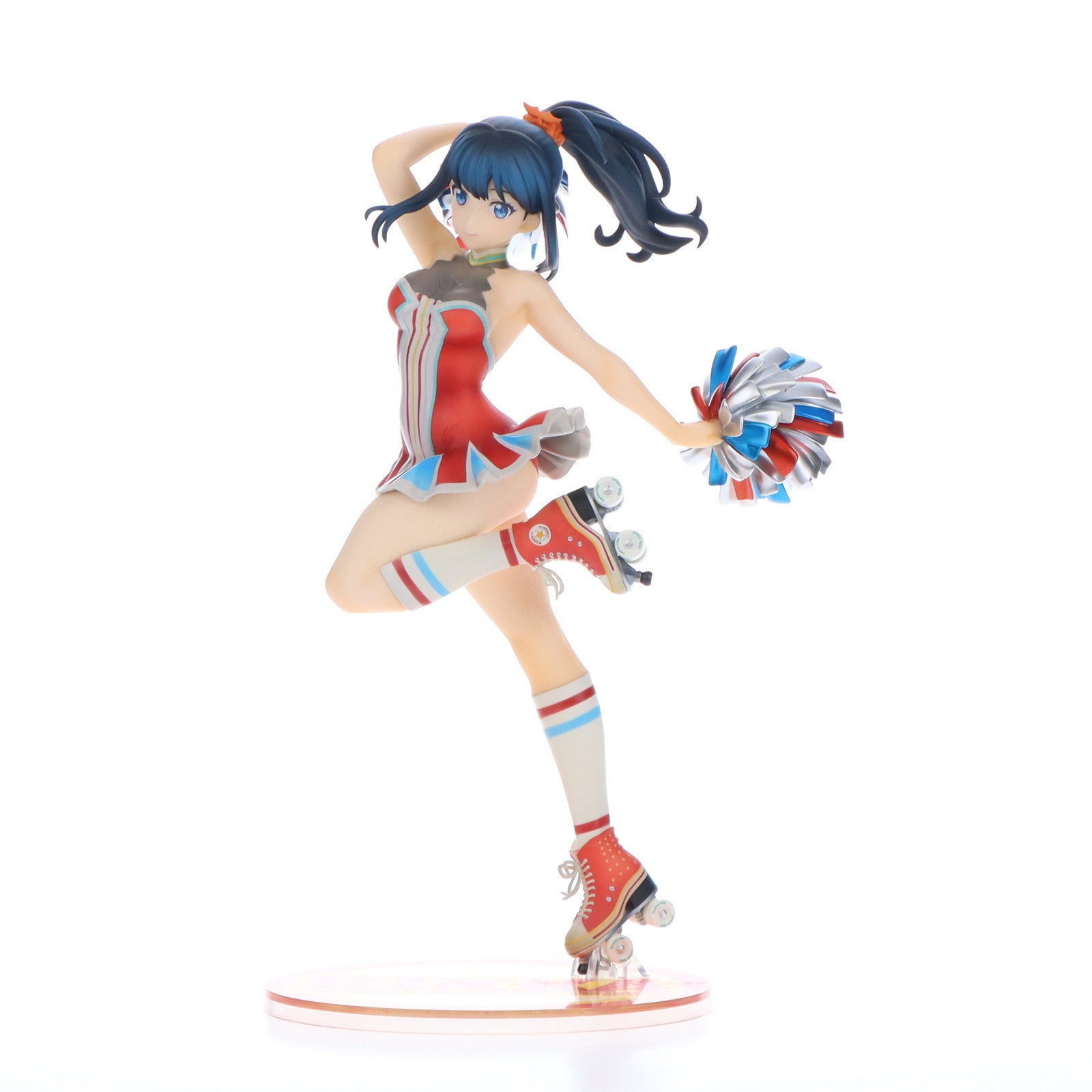 【中古即納】[FIG] 宝多六花(たからだりっか) チアガールstyle SSSS.GRIDMAN(グリッドマン) 1/7 完成品 フィギュア キューズQ(20211031)