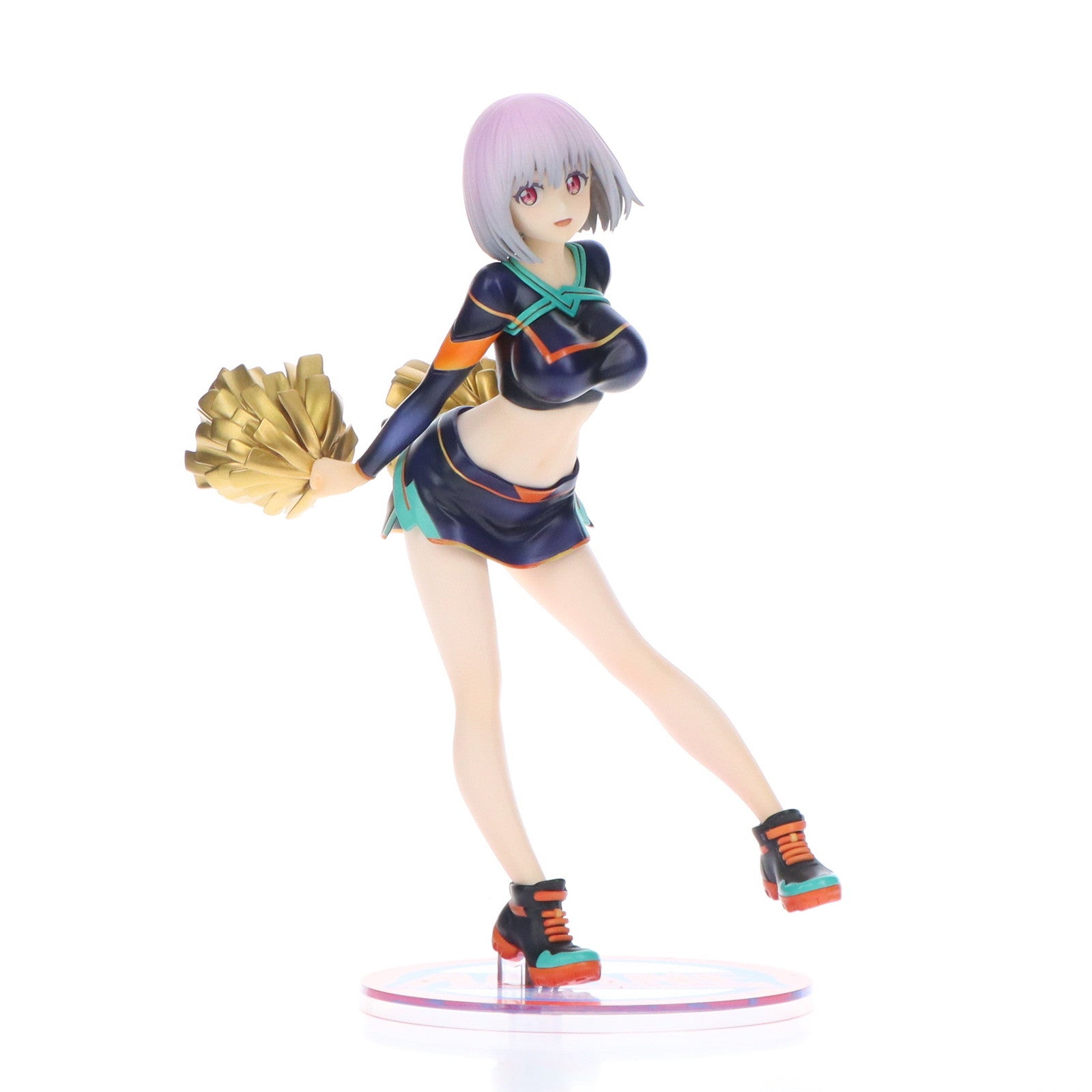 【中古即納】[FIG] 新条アカネ(しんじょうあかね) チアガールstyle SSSS.GRIDMAN(グリッドマン) 1/7 完成品 フィギュア キューズQ(20211128)