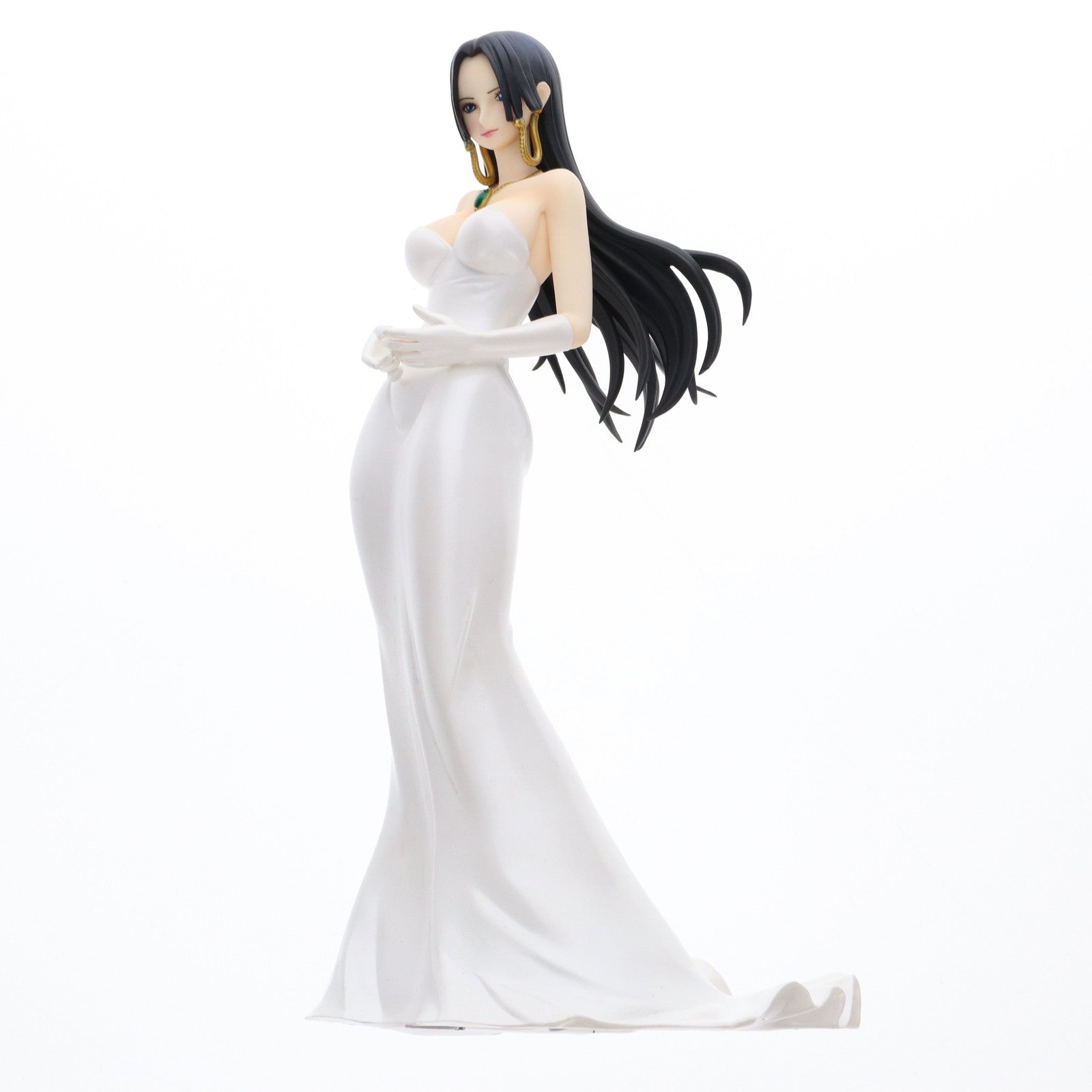 【中古即納】[FIG] メガトレショップ限定 Portrait.Of.Pirates P.O.P LIMITED EDITION ボア・ハンコック WEDDING Ver. ONE PIECE(ワンピース) 1/8 完成品 フィギュア メガハウス(20110909)