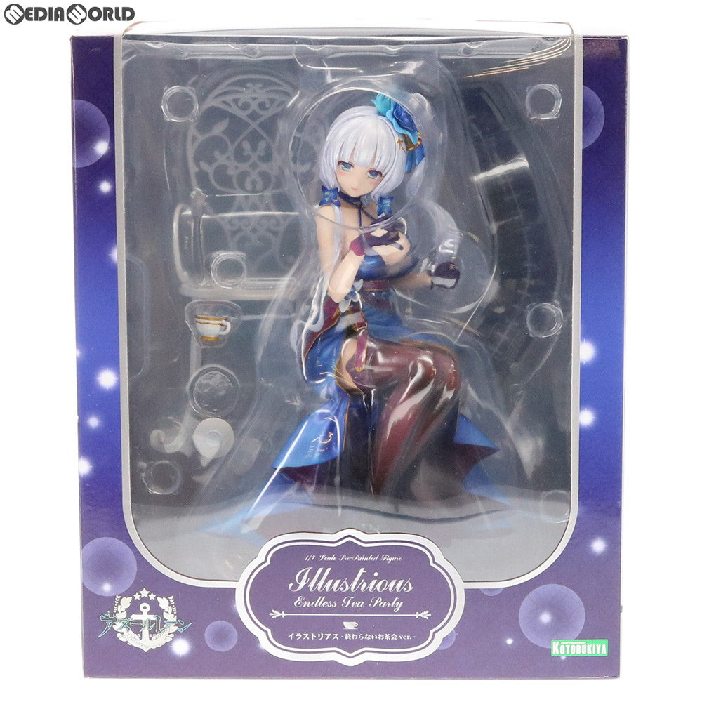 【中古即納】[FIG] コトブキヤショップ限定 イラストリアス(終わらないお茶会ver.) アズールレーン 1/7 完成品 フィギュア(PP792) コトブキヤ(20190630)