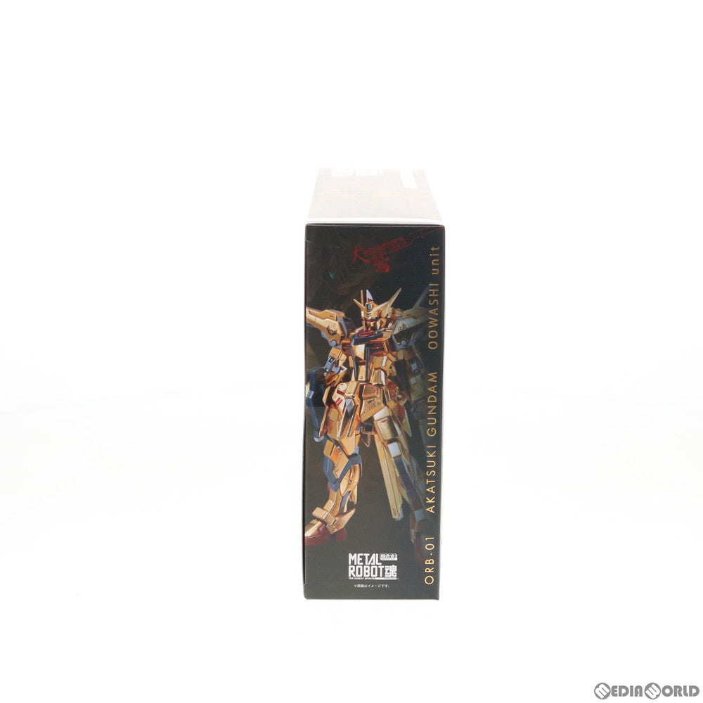 【中古即納】[FIG] 魂ウェブ商店限定 METAL ROBOT魂(SIDE MS) アカツキガンダム(オオワシ装備) 機動戦士ガンダムSEED DESTINY(シード デスティニー) 完成品 可動フィギュア バンダイスピリッツ(20191031)