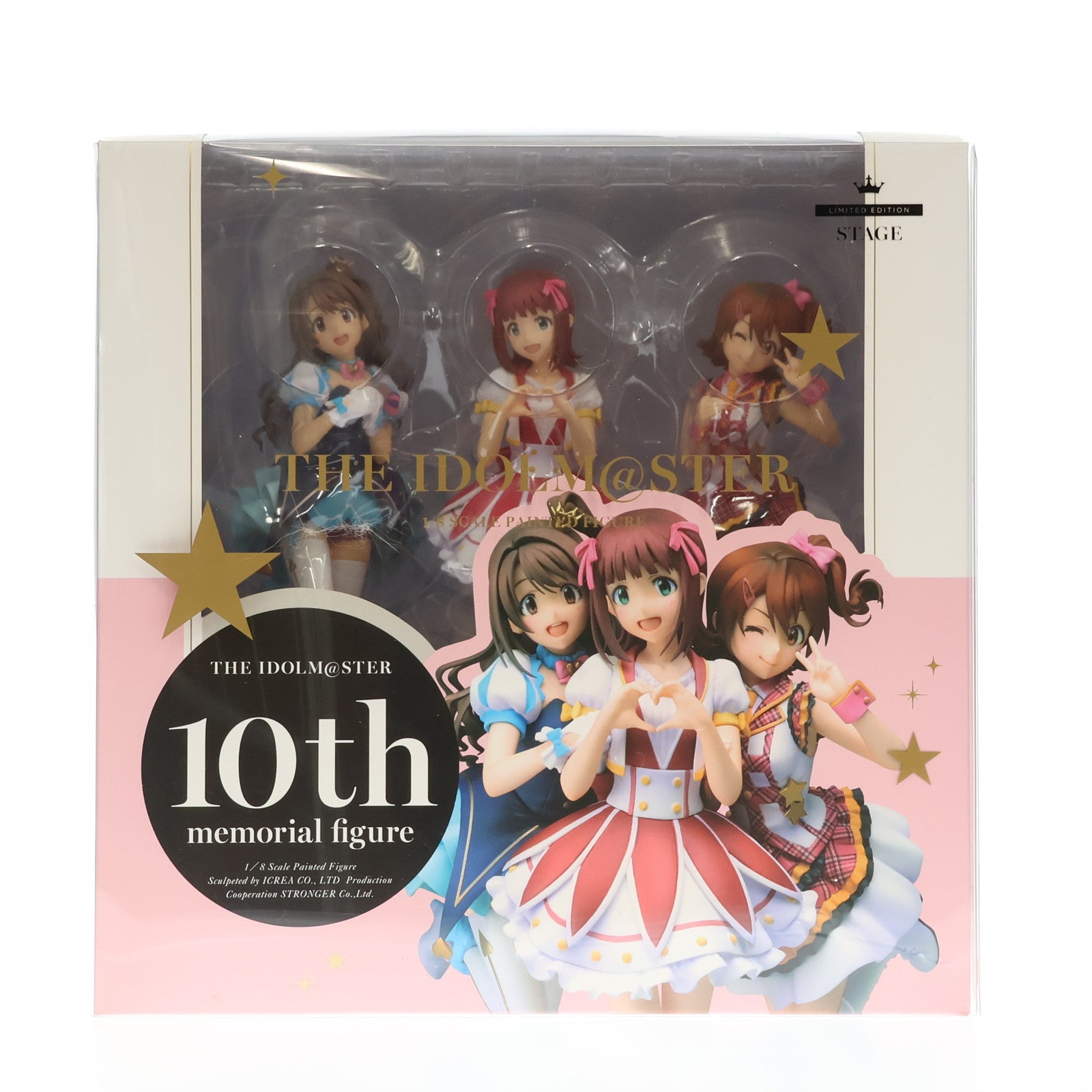 【中古即納】[FIG] ANIPLEX+限定 特典(特装台座、台座パーツのみ)付属 アイドルマスター 10thメモリアルフィギュア THE IDOLM@STER 1/8 完成品 フィギュア(MD16-0209002) アニプレックス(20171028)