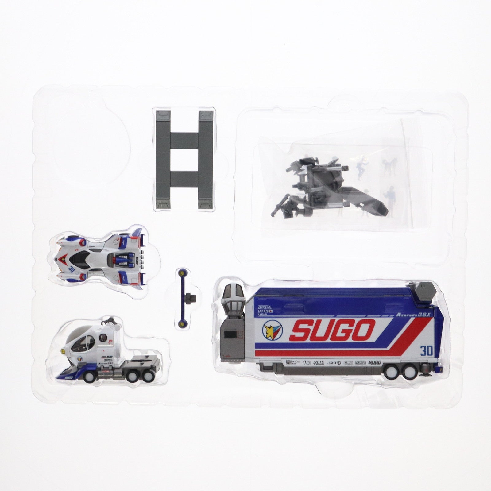 【中古即納】[FIG] C.F.C. サイバーフォーミュラコレクションDX スゴウレガード10V5000 新世紀GPXサイバーフォーミュラ 完成品 フィギュア メガトレショップ&プレミアムバンダイ&一部店舗限定 メガハウス(20151231)