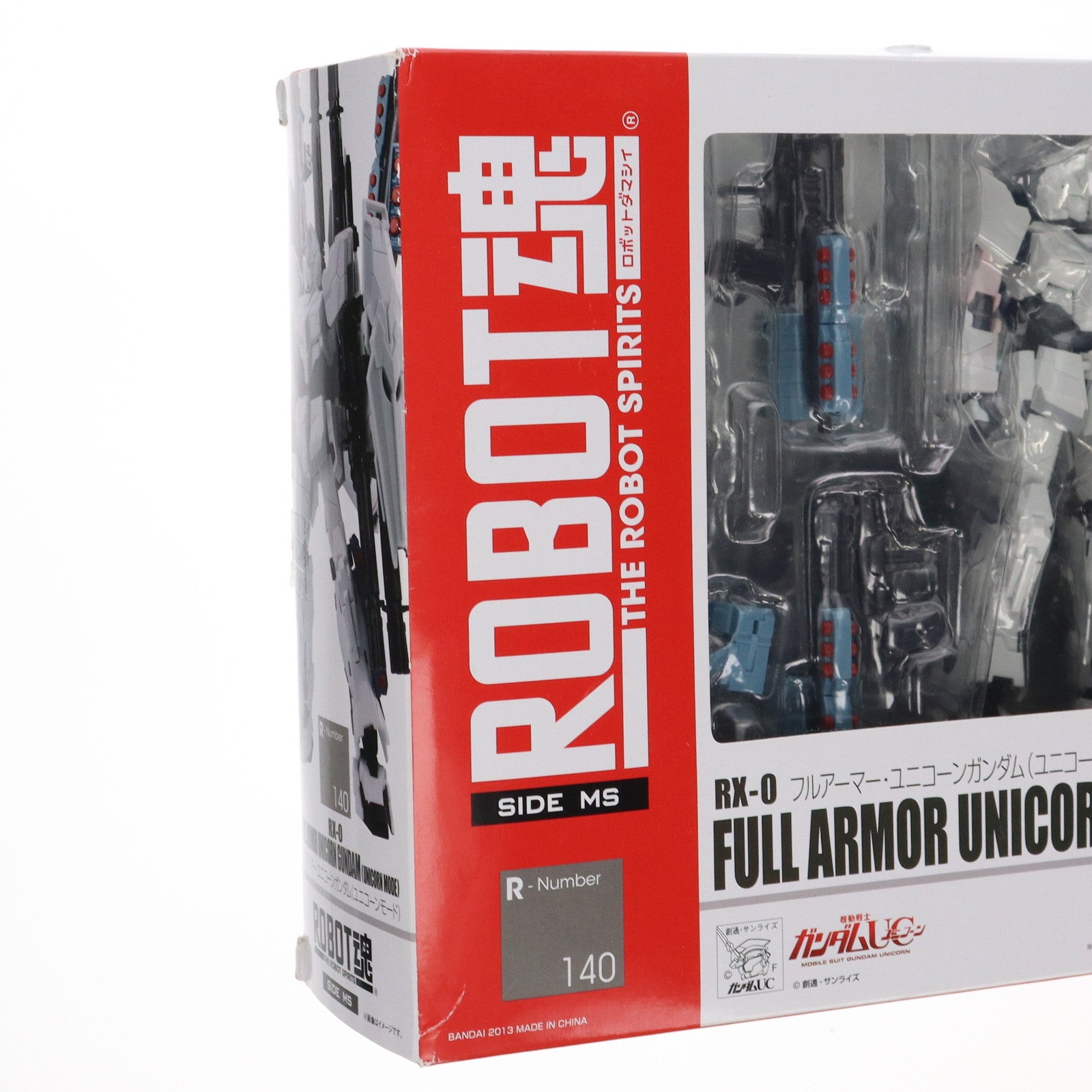 【中古即納】[FIG] ROBOT魂 (SIDE MS) フルアーマー・ユニコーンガンダム(ユニコーンモード) 機動戦士ガンダムUC 完成品 可動フィギュア バンダイ(20130525)