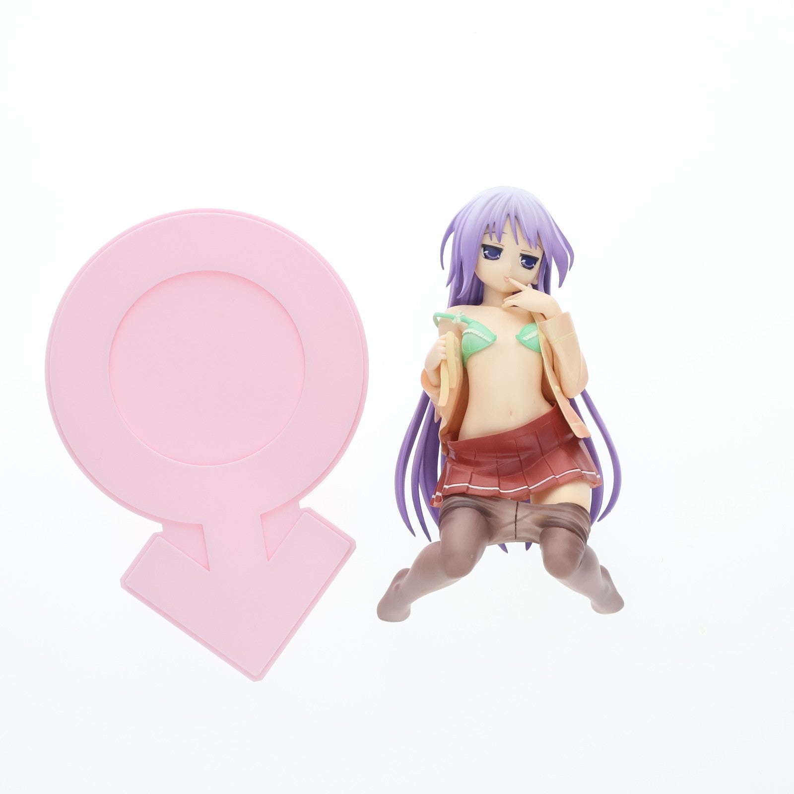 【中古即納】[FIG] 4-Hearts #02 渡良瀬準(わたらせじゅん) はぴねす! 1/7 完成品 フィギュア ソリッドシアター(20090827)