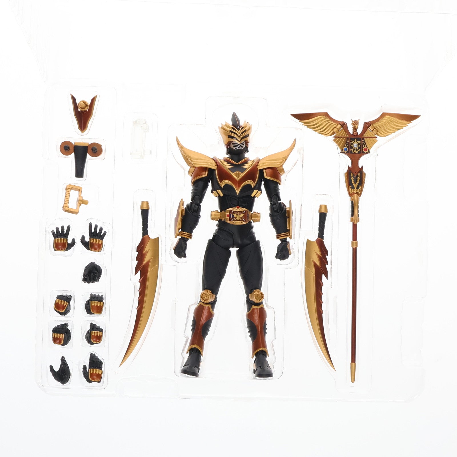 【中古即納】[FIG] S.H.Figuarts(フィギュアーツ) 仮面ライダーオーディン&ゴルトフェニックス 仮面ライダー龍騎 完成品 可動フィギュア バンダイ(20130622)