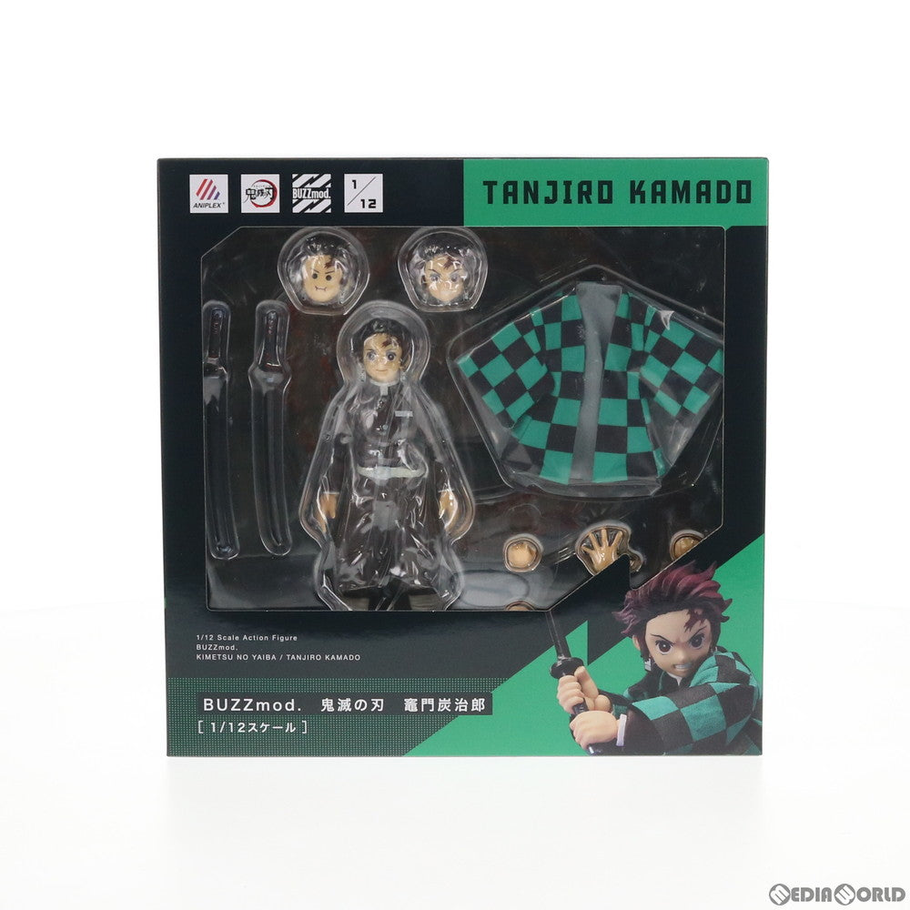 【中古即納】[FIG] ANIPLEX+限定 BUZZmod.(バズモッド) 竈門炭治郎(かまどたんじろう) 鬼滅の刃 1/12 完成品 可動フィギュア(MD20-0237001) アニプレックス(20201231)