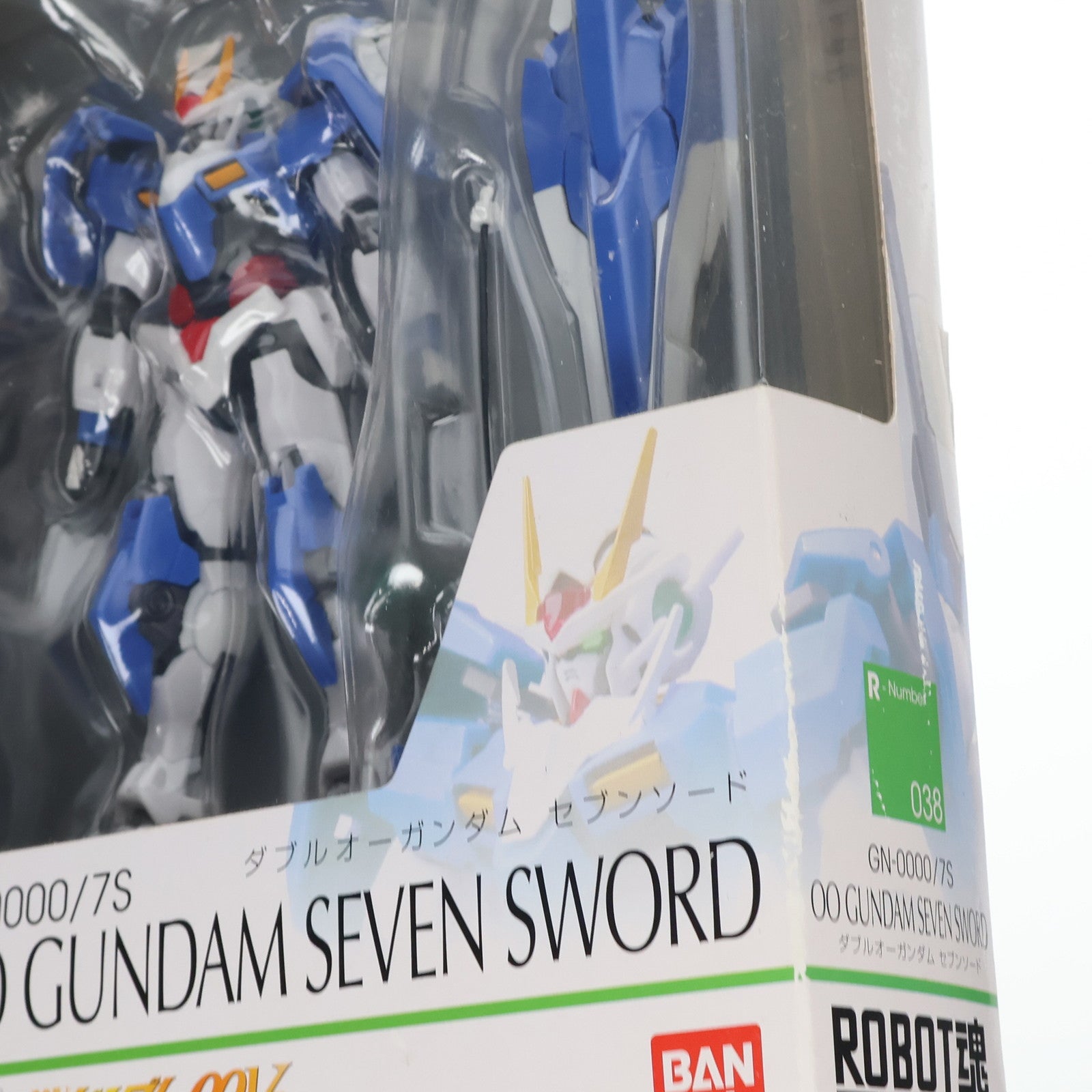 【中古即納】[FIG] ROBOT魂(SIDE MS) GN-0000/7S ダブルオーガンダムセブンソード 機動戦士ガンダム00V(ダブルオーブイ) 完成品 可動フィギュア バンダイ(20150320)