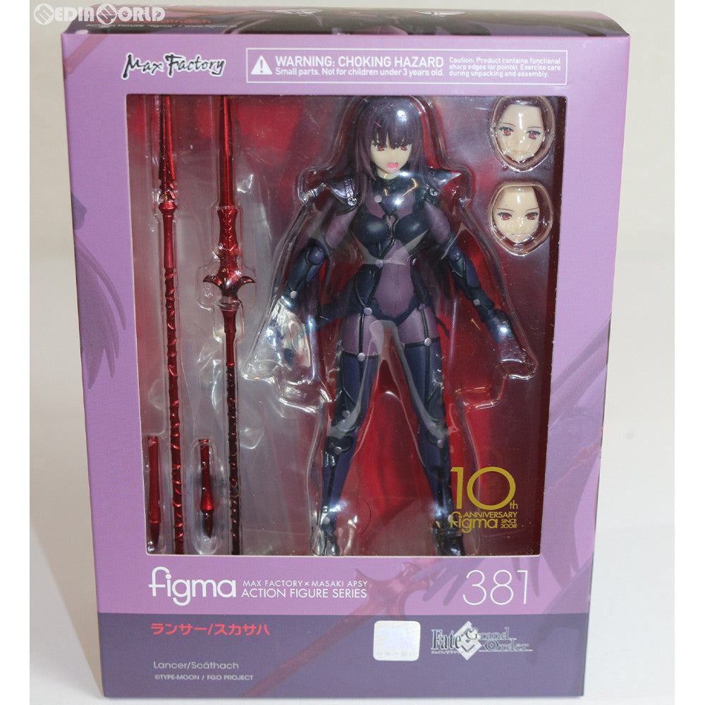 【中古即納】[FIG] figma(フィグマ) 381 ランサー/スカサハ Fate/Grand Order(フェイト/グランドオーダー) 完成品 可動フィギュア マックスファクトリー(20180823)