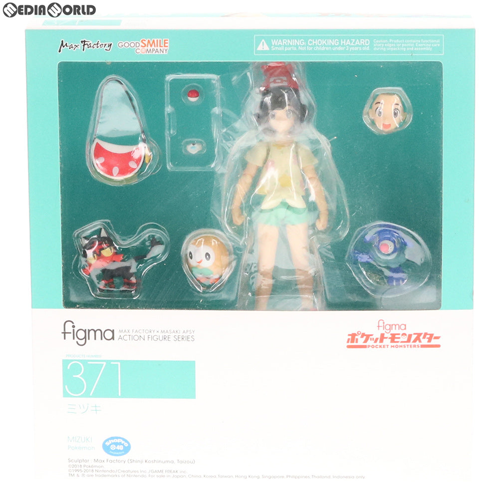 【中古即納】[FIG] figma(フィグマ) 371 ミヅキ ポケットモンスター サン・ムーン 完成品 可動フィギュア グッドスマイルカンパニー(20180427)