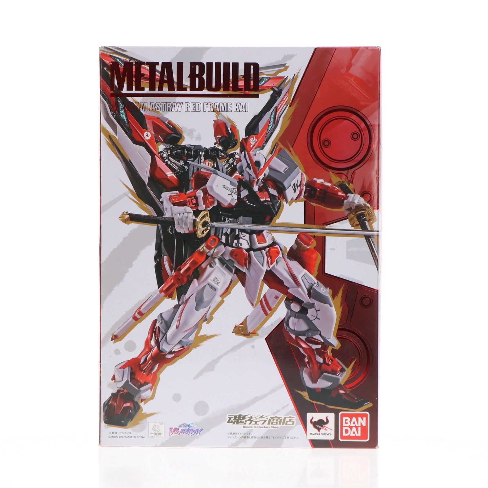 【中古即納】[FIG] 魂ウェブ商店限定 METAL BUILD ガンダムアストレイ レッドフレーム改 機動戦士ガンダムSEED VS ASTRAY(シード ヴァーサス アストレイ) 完成品 可動フィギュア バンダイ(20170930)