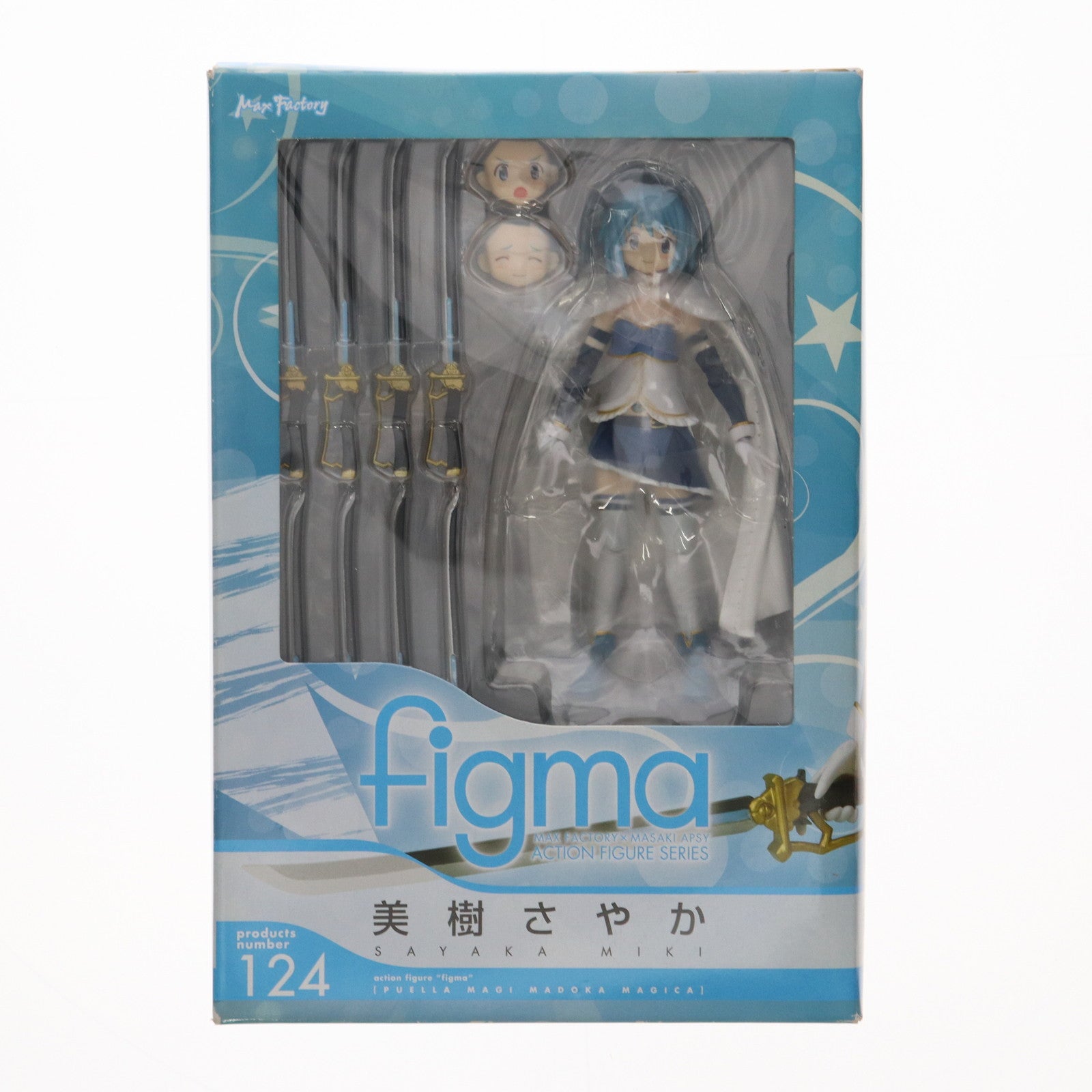 【中古即納】[FIG] figma(フィグマ) 124 美樹さやか(みきさやか) 魔法少女まどか☆マギカ 完成品 可動フィギュア マックスファクトリー(20121004)