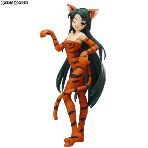 【中古即納】[FIG] メタモフィギュア 鶴屋さん(つるやさん) ネコVer. 涼宮ハルヒの憂鬱 1/8 完成品 バンダイ(20080331)