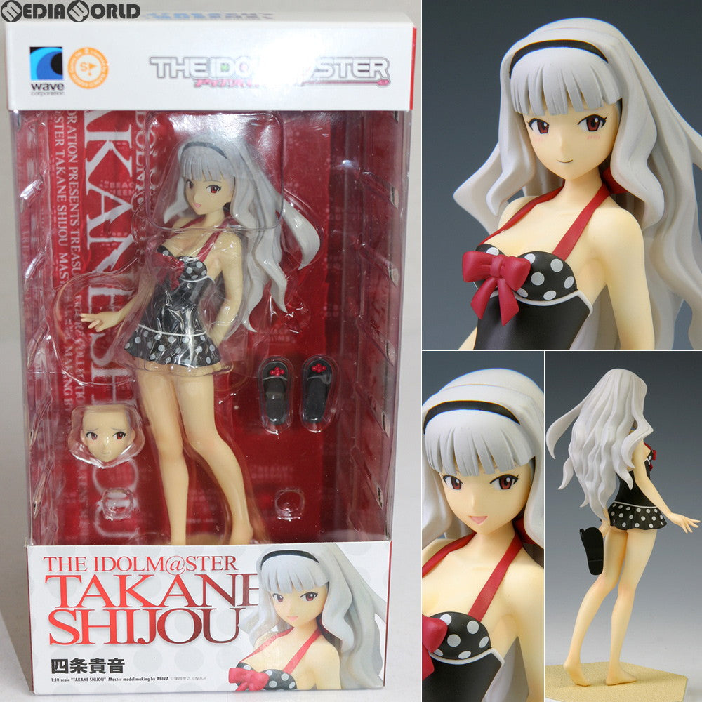 【中古即納】[FIG] BEACH QUEENS(ビーチクイーンズ) 四条貴音(しじょうたかね) アイドルマスター(THE IDOLM@STER) 1/10 完成品 フィギュア ウェーブ(WAVE)(20100731)