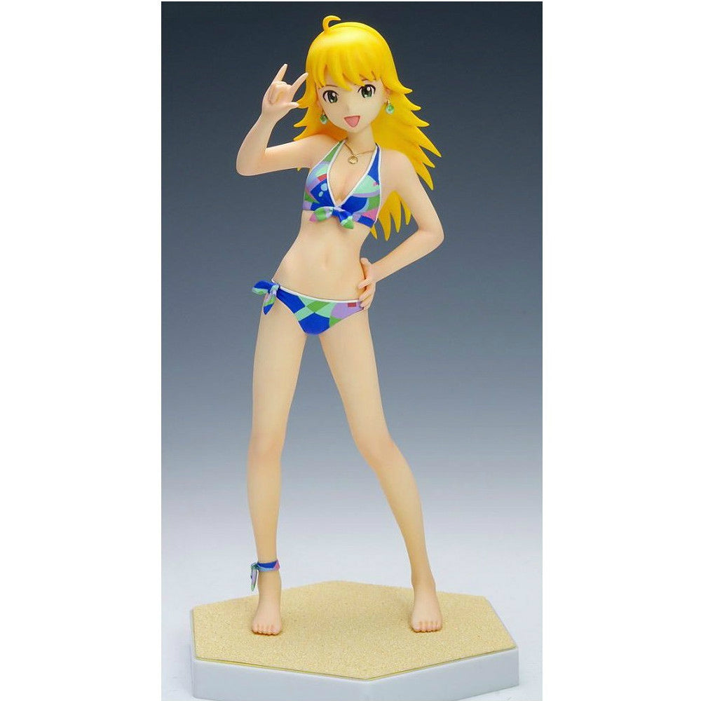 【中古即納】[FIG] BEACH QUEENS(ビーチクイーンズ) 星井美希(ほしいみき) アイドルマスター(THE IDOLM@STER) 1/10 完成品 フィギュア(NF-102) ウェーブ(WAVE)(20100929)