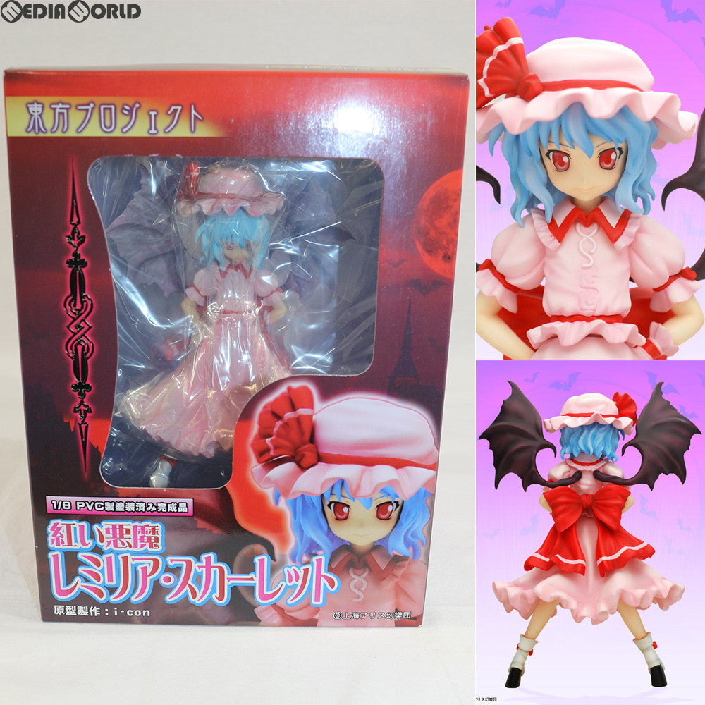 【中古即納】[FIG] 紅い悪魔 レミリア・スカーレット 東方Project 1/8 完成品 フィギュア グリフォンエンタープライズ(20090930)