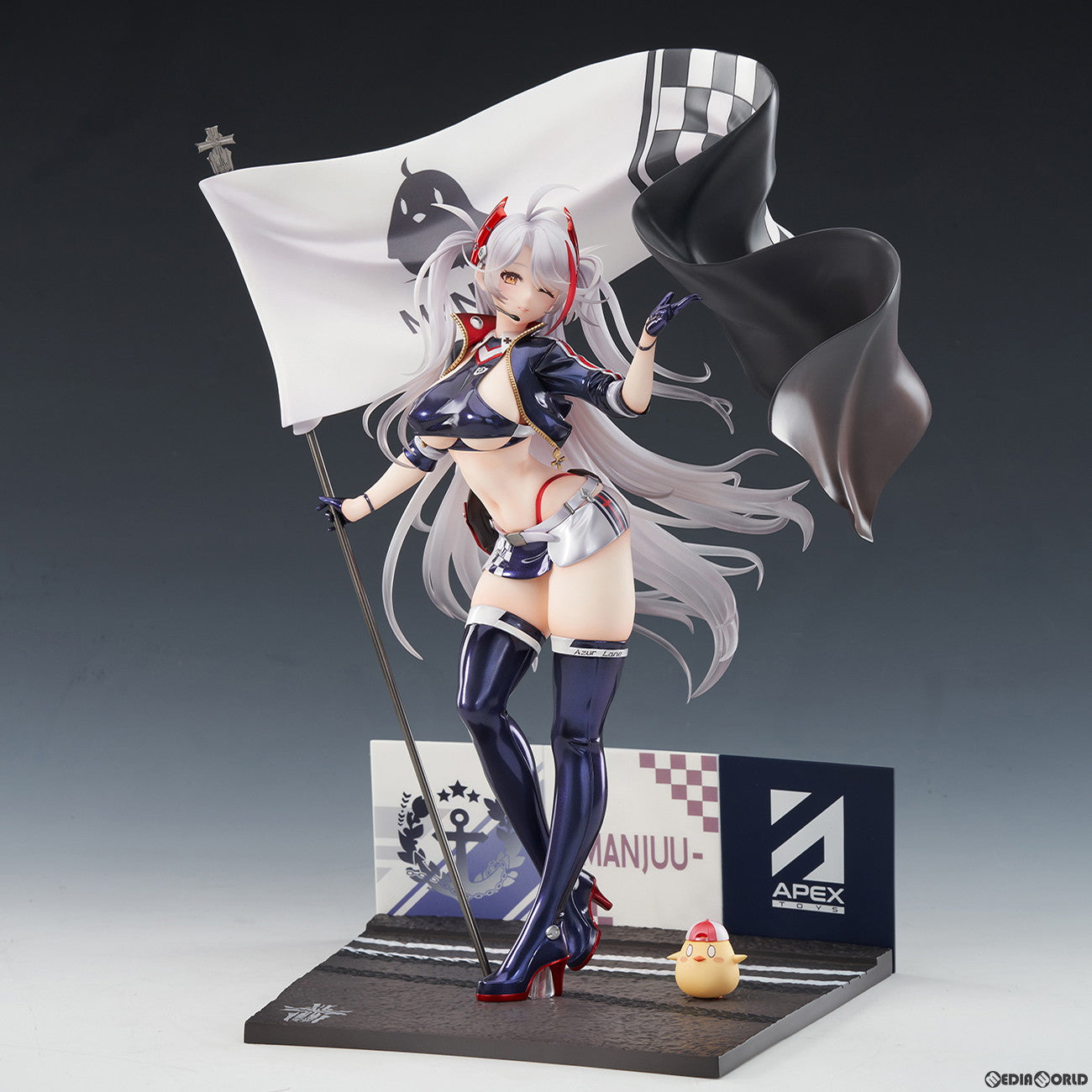 【中古即納】[FIG] アクリルスタンド付属 プリンツ・オイゲン ファイナル・ラップVer. アズールレーン 1/7 完成品 フィギュア APEX(エーペックス)(20241110)