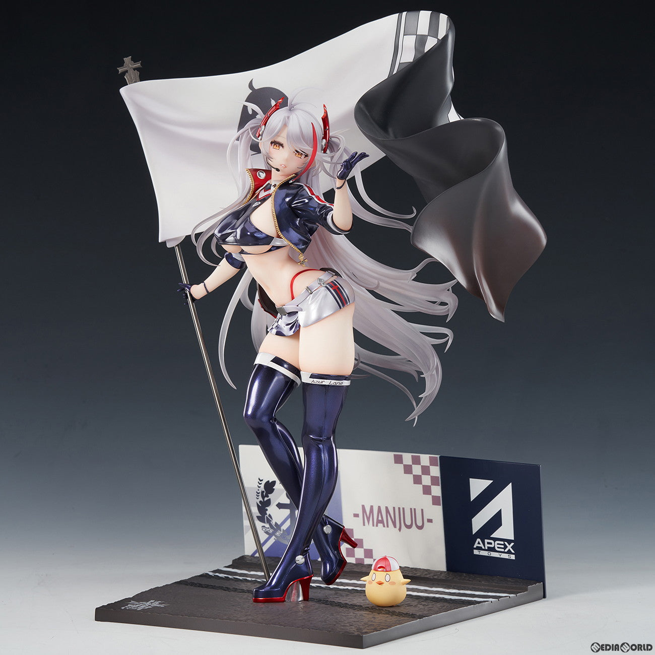 【中古即納】[FIG] アクリルスタンド付属 プリンツ・オイゲン ファイナル・ラップVer. アズールレーン 1/7 完成品 フィギュア APEX(エーペックス)(20241110)