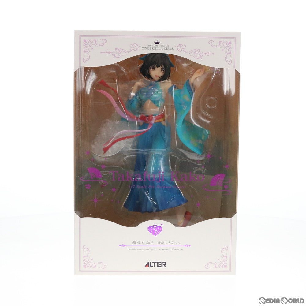 【中古即納】[FIG] 鷹富士茄子(たかふじかこ) 強運の才女Ver. アイドルマスター シンデレラガールズ 1/7 完成品 フィギュア アルター(20201122)