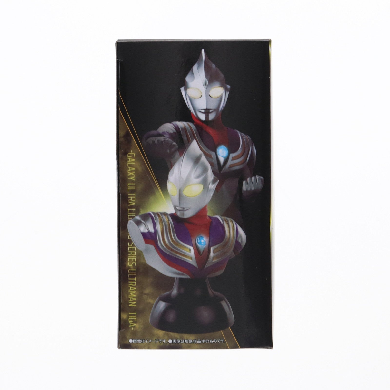 【中古即納】[FIG] ギャラクシーウルトラライティングシリーズ ウルトラマンティガ & ウルトラマントリガー 完成品 フィギュア バンダイ(20240127)