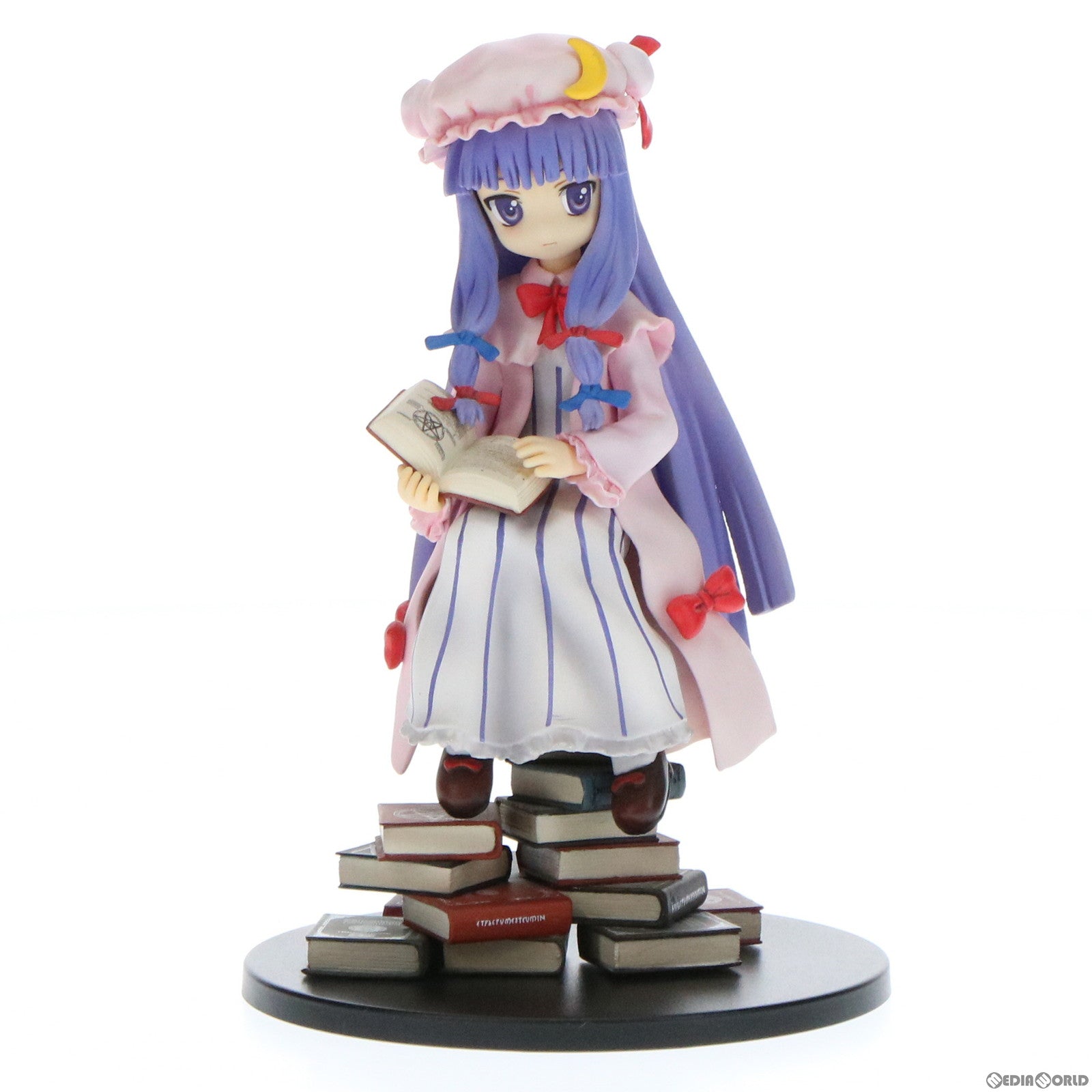 【中古即納】[FIG] 知識と日陰の少女 パチュリー・ノーレッジ 東方Project 完成品 フィギュア キューズQ(20100310)