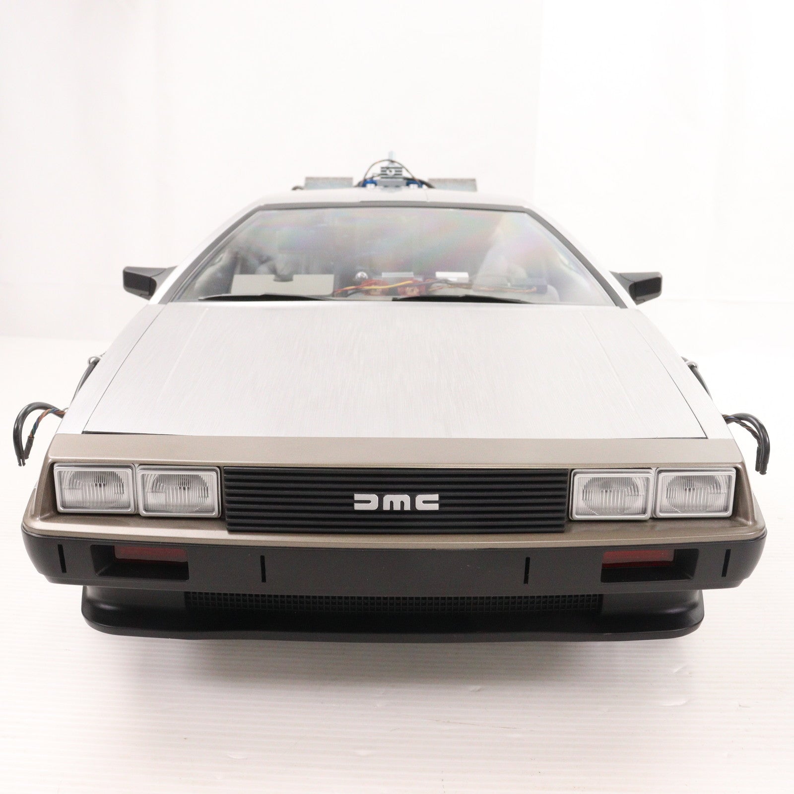 【中古即納】[FIG] ムービー・マスターピース デロリアン・タイムマシン バック・トゥ・ザ・フューチャー 1/6 完成品 ビークル アクションフィギュア(MM260) ホットトイズ(20160226)