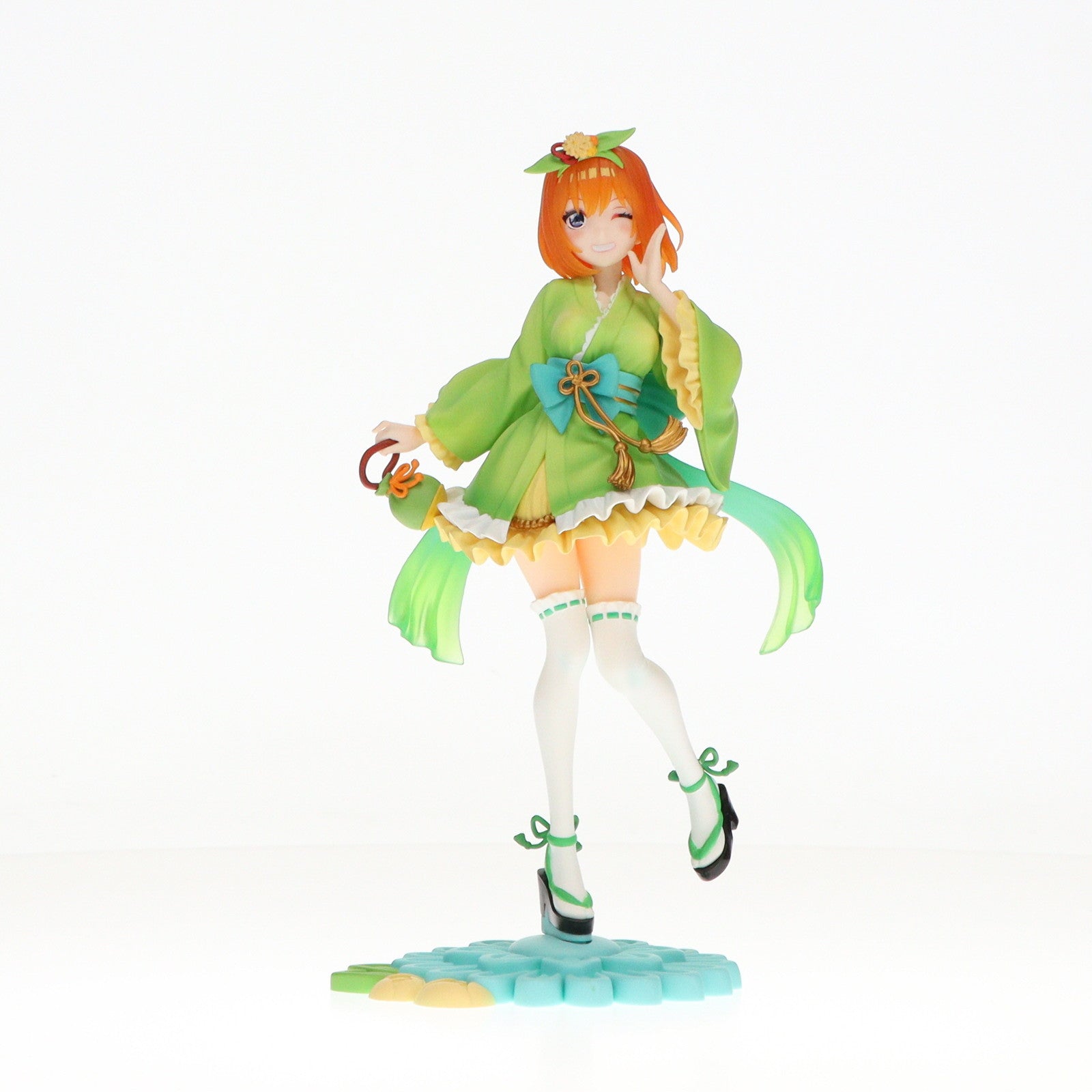 【中古即納】[FIG] F:NEX限定 TENITOL 四葉(よつば) ミニスカ浴衣ver. 映画「五等分の花嫁」 完成品 フィギュア(AMU-TNL0014) フリュー(20230930)