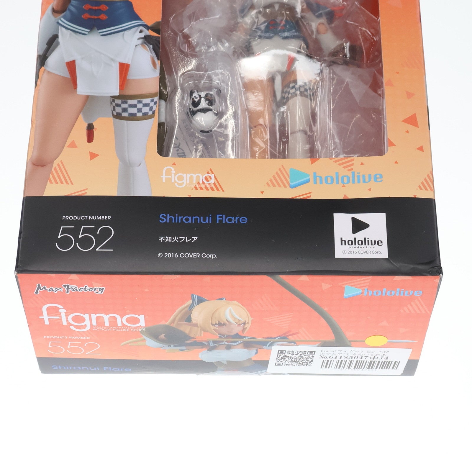 【中古即納】[FIG] figma(フィグマ) 552 不知火フレア(しらぬいふれあ) ホロライブプロダクション 完成品 可動フィギュア マックスファクトリー(20230210)