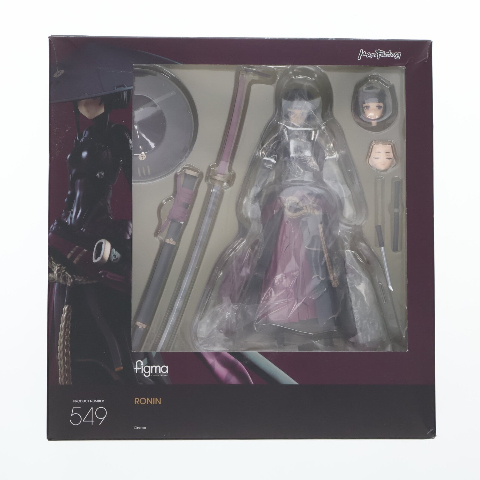 【中古即納】[FIG] figma(フィグマ) 549 RONIN(ロウニン) FALSLANDER(フォルスランダー) 完成品 可動フィギュア マックスファクトリー(20220828)