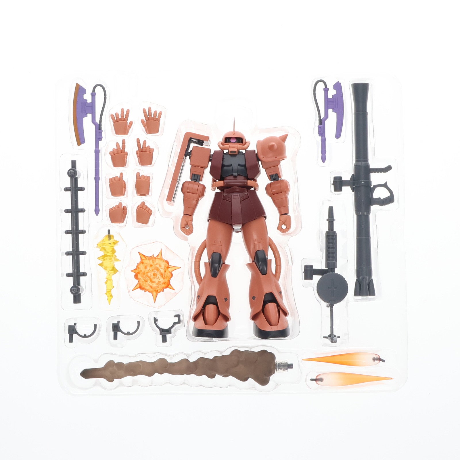 【中古即納】[FIG] (再販) ROBOT魂(SIDE MS) MS-06S シャア専用ザク ver. A.N.I.M.E. 機動戦士ガンダム 完成品 可動フィギュア バンダイスピリッツ(20190930)