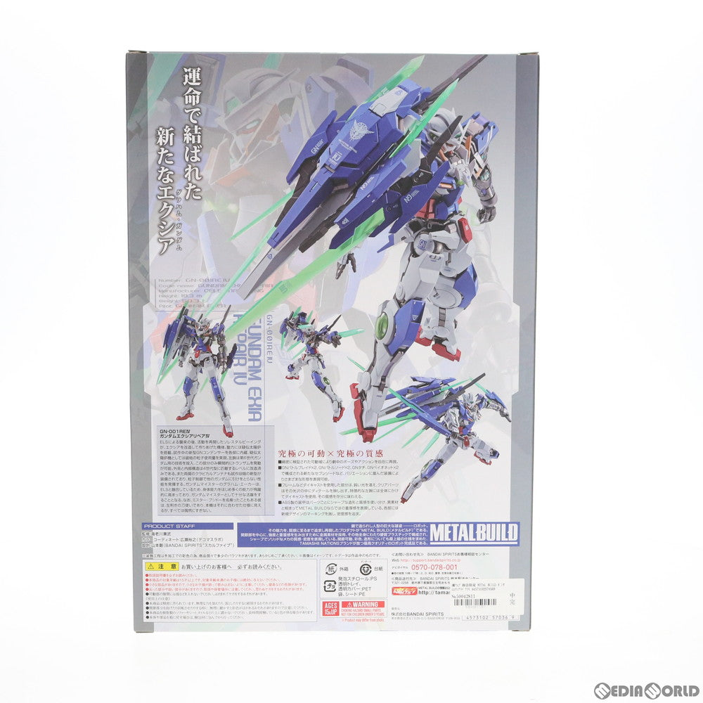 【中古即納】[FIG] 魂ウェブ商店限定 METAL BUILD ガンダムエクシアリペアIV ガンダム00 Festival 10 Re:vision(ダブルオーフェスティバル10リビジョン) 完成品 可動フィギュア バンダイスピリッツ(20200731)