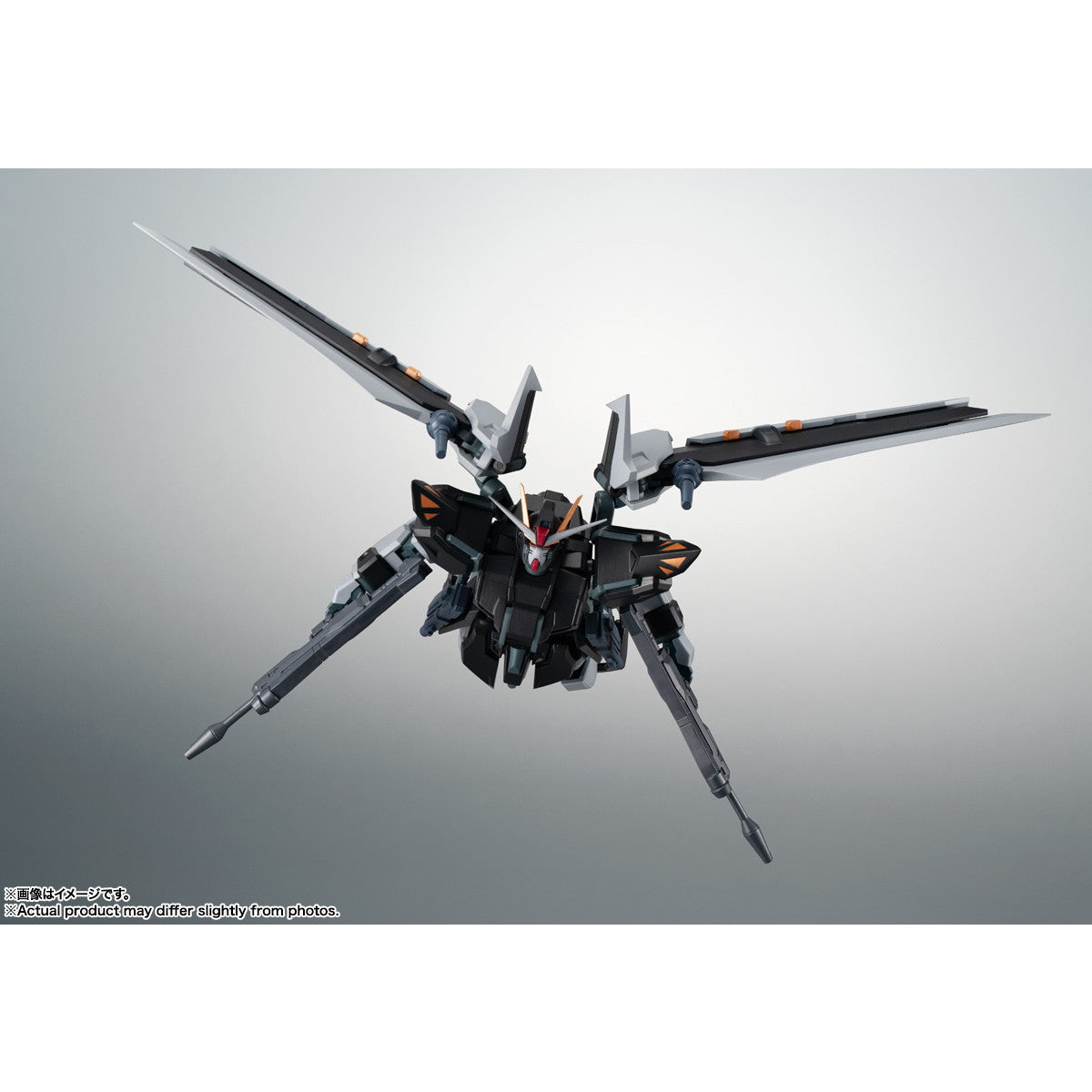 【中古即納】[FIG] ROBOT魂(SIDE MS) GAT-X105E+AQM/E-X09S ストライクノワールガンダム ver. A.N.I.M.E. 機動戦士ガンダムSEED(シード) C.E.73 STARGAZER(スターゲイザー) 完成品 可動フィギュア バンダイスピリッツ(20241123)