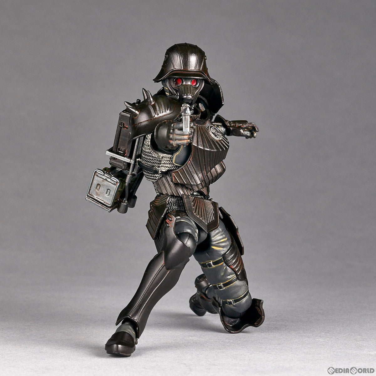 【中古即納】[FIG] タケヤ式自在置物 プロテクトギア 34年式特殊増加装甲 黒Ver. ケルベロス 鋼鉄の猟犬 完成品 可動フィギュア(KT039) 海洋堂(20231222)