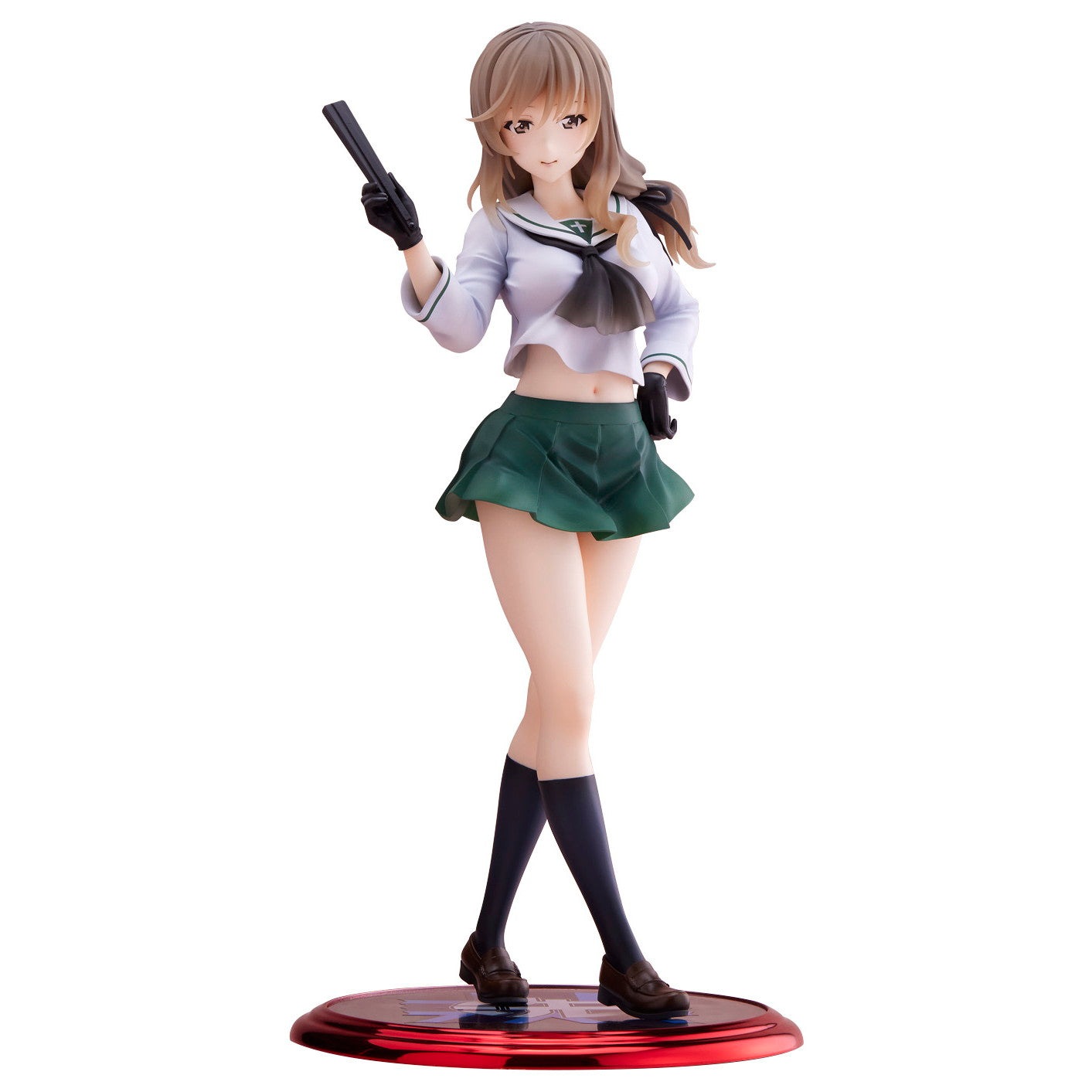 【中古即納】[FIG] (再販) ドリームテック 島田千代[大洗女子](しまだちよ おおあらいじょし) ガールズ&パンツァー 戦車道大作戦! 完成品 フィギュア(DT-193) ウェーブ(WAVE)(20241130)