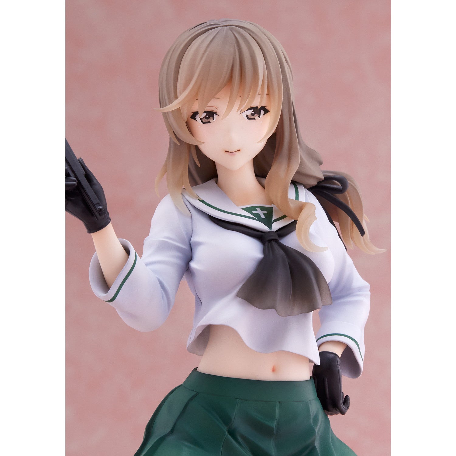 【中古即納】[FIG] (再販) ドリームテック 島田千代[大洗女子](しまだちよ おおあらいじょし) ガールズ&パンツァー 戦車道大作戦! 完成品 フィギュア(DT-193) ウェーブ(WAVE)(20241130)