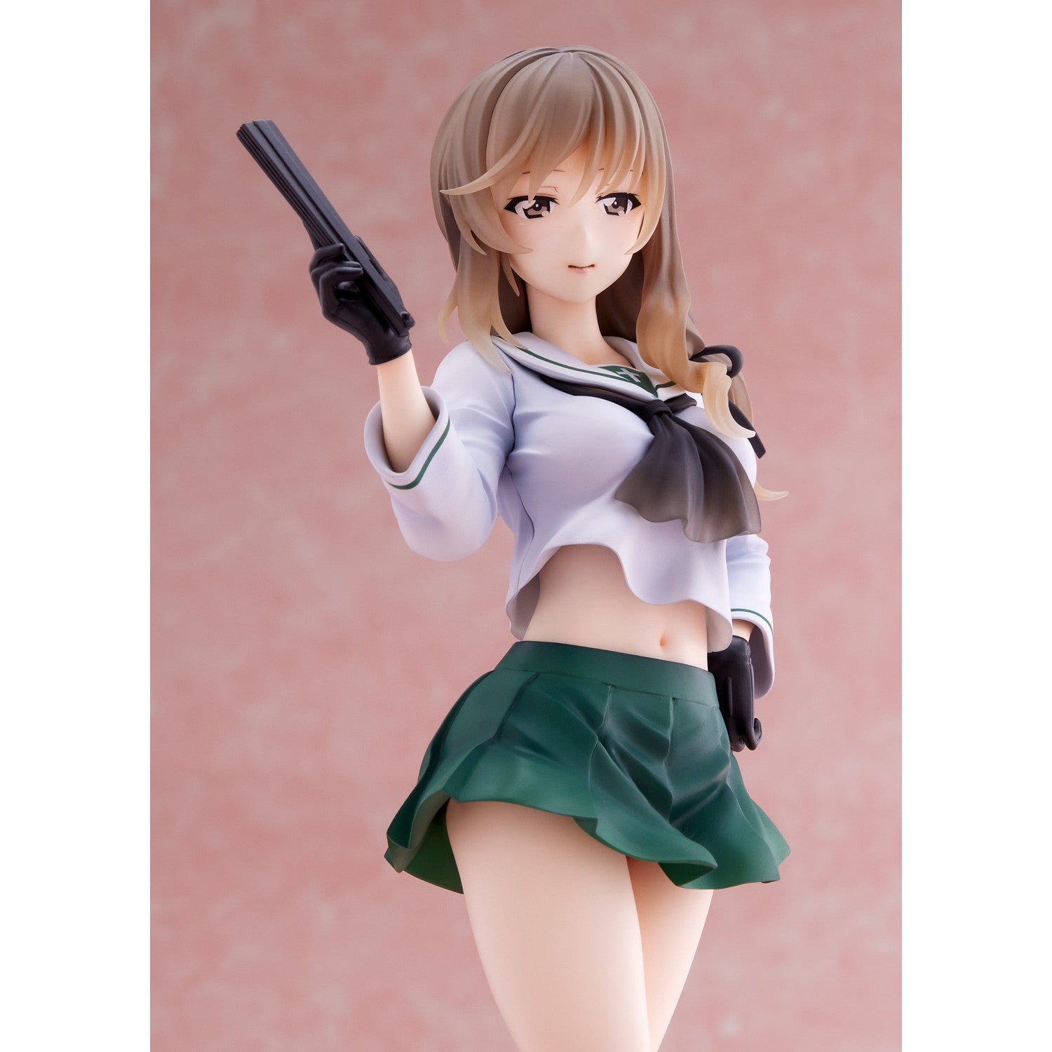 【中古即納】[FIG] (再販) ドリームテック 島田千代[大洗女子](しまだちよ おおあらいじょし) ガールズ&パンツァー 戦車道大作戦! 完成品 フィギュア(DT-193) ウェーブ(WAVE)(20241130)