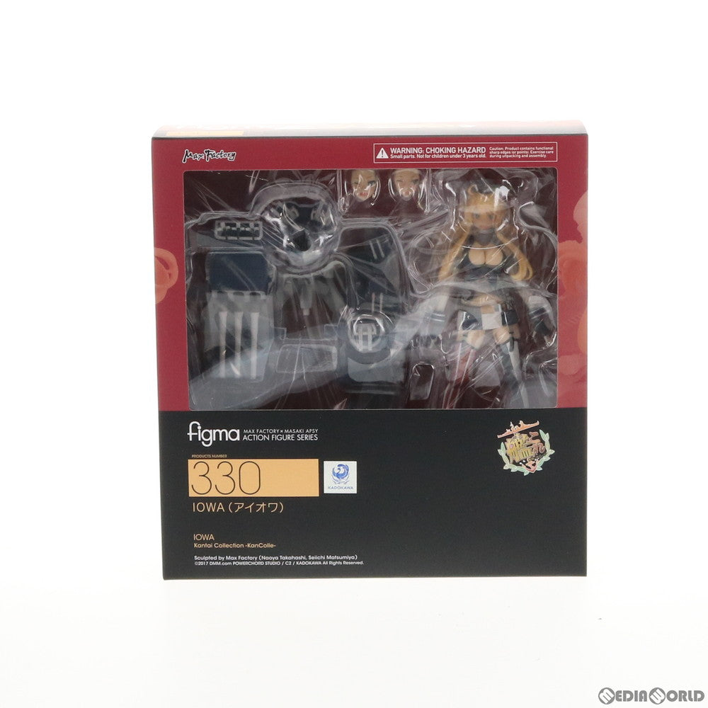 【中古即納】[FIG] figma(フィグマ) 330 Iowa(アイオワ) 艦隊これくしょん -艦これ- 完成品 可動フィギュア マックスファクトリー(20170630)