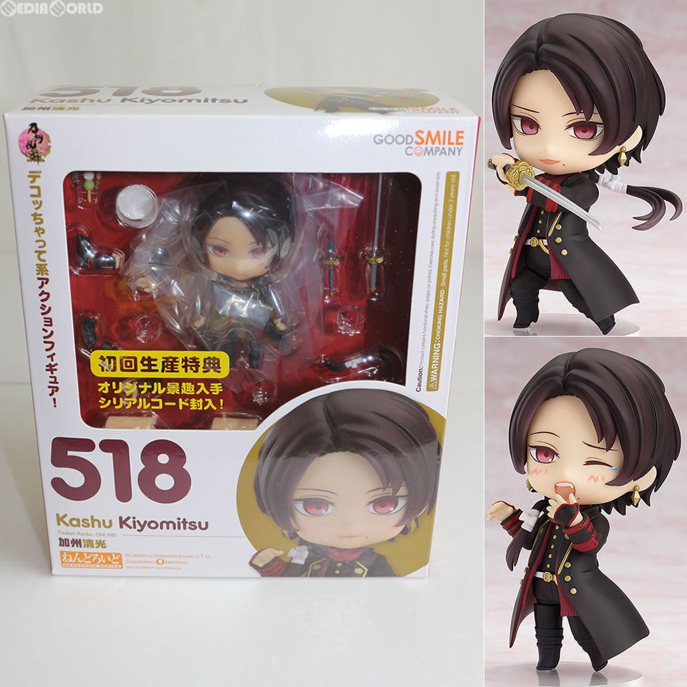 【中古即納】[FIG] ねんどろいど 518 加州清光(かしゅうきよみつ) 刀剣乱舞-ONLINE- 完成品 可動フィギュア グッドスマイルカンパニー(20180519)