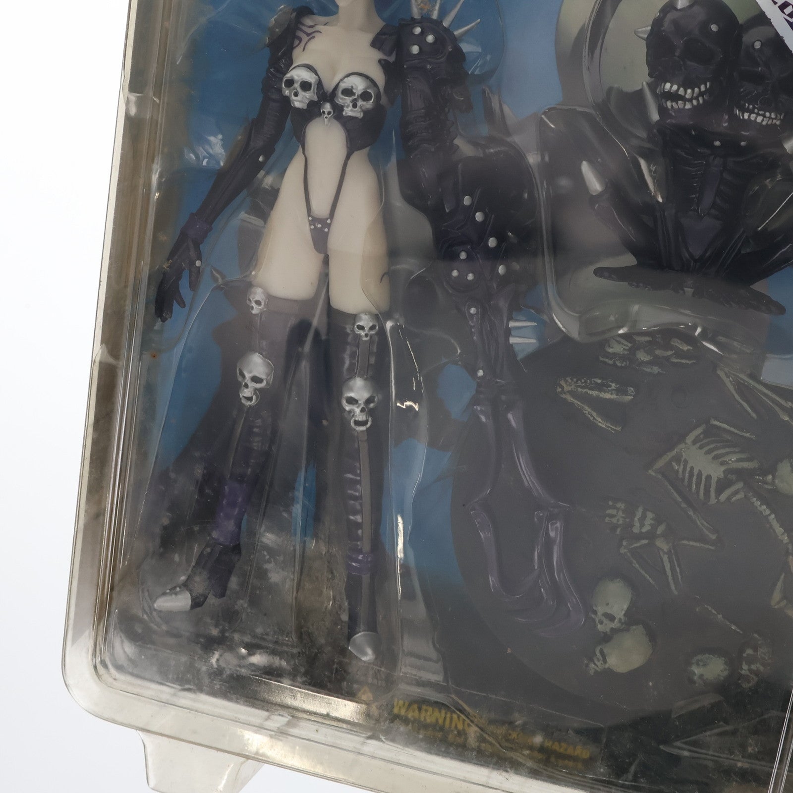 【中古即納】[FIG] フューチャーモデルズ ドクロ・ニナ(パープルヘア/ツーヘッズ) PHANTOM CORE(ファントム・コア) 完成品 アクションフィギュア アート・ストーム(19991231)