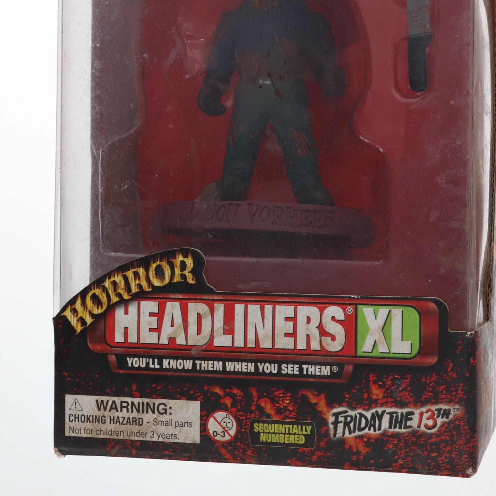 【中古即納】[FIG] HORROR HEADLINERS XL 1999 COLLECTION LEATHERFACE -レザーフェイス- 悪魔のいけにえ 完成品 フィギュア(369014-21) Equity Marketing(19991231)