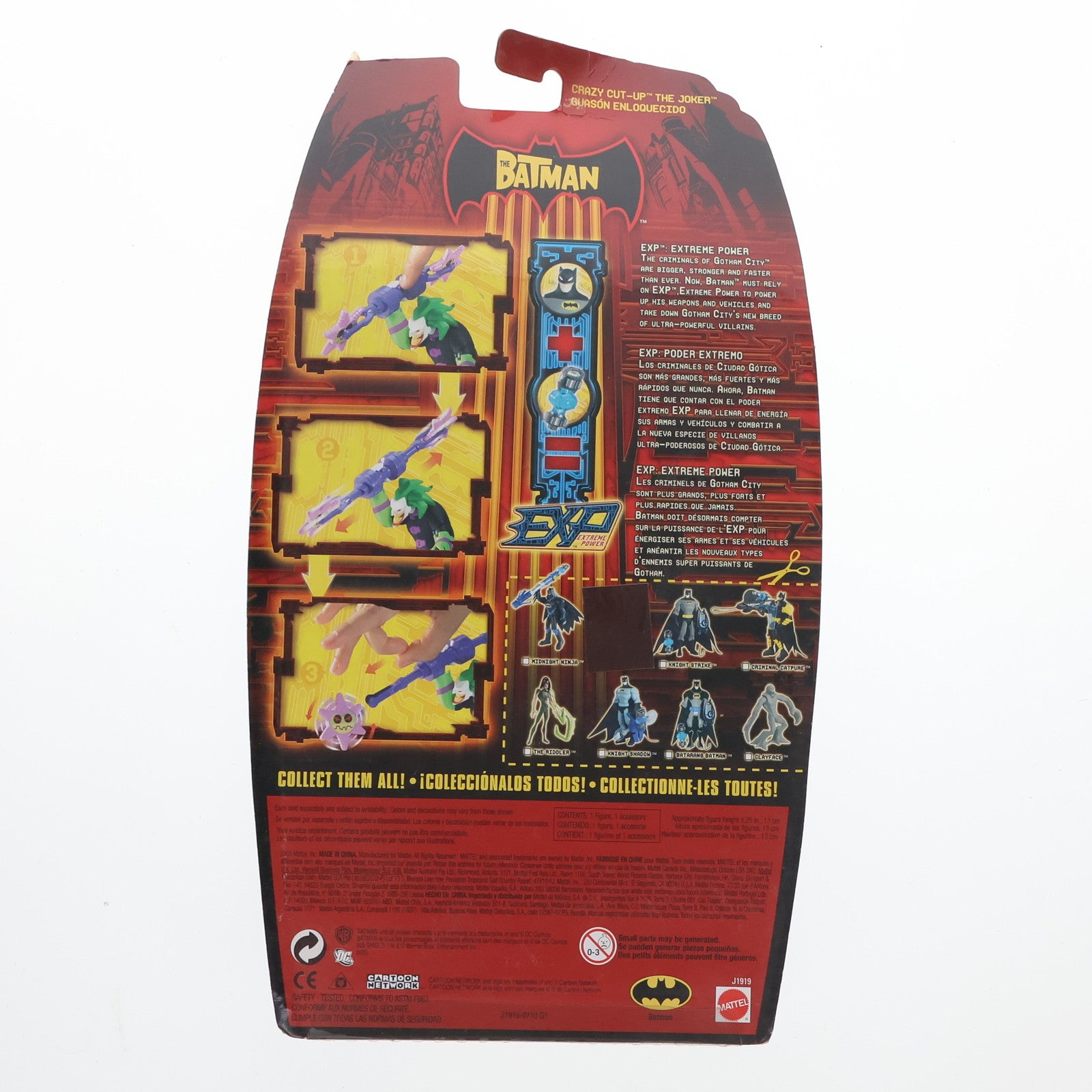 【中古即納】[FIG] クレイジー カットアップ ザ ジョーカー ザ・バットマン 完成品 アクションフィギュア マテル(19991231)