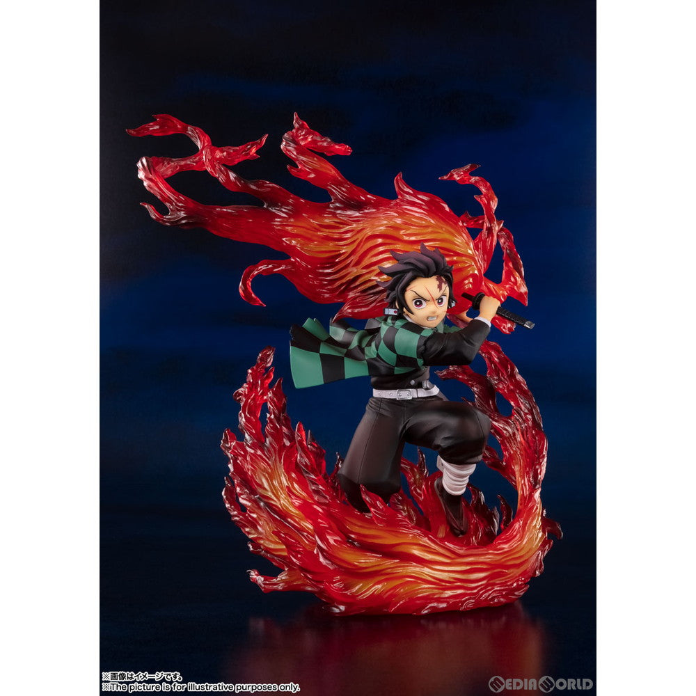 【中古即納】[FIG] フィギュアーツZERO 竈門炭治郎(かまどたんじろう) -ヒノカミ神楽- 鬼滅の刃 完成品 フィギュア バンダイスピリッツ(20211231)