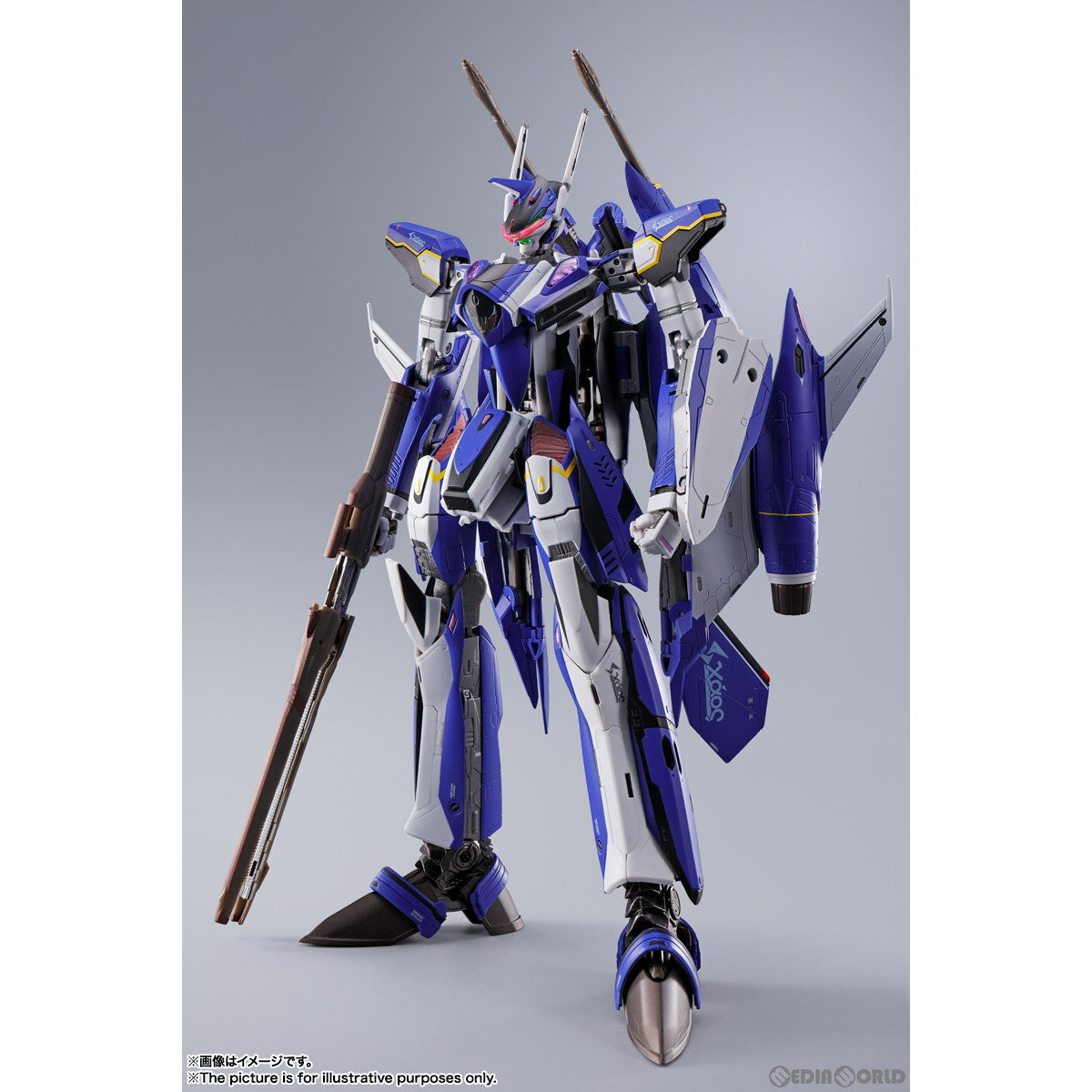 【中古即納】[FIG] DX超合金 YF-29デュランダルバルキリー(マクシミリアン・ジーナス機)フルセットパック 劇場版マクロスΔ(デルタ) 絶対LIVE!!!!!! 完成トイ バンダイスピリッツ(20220917)