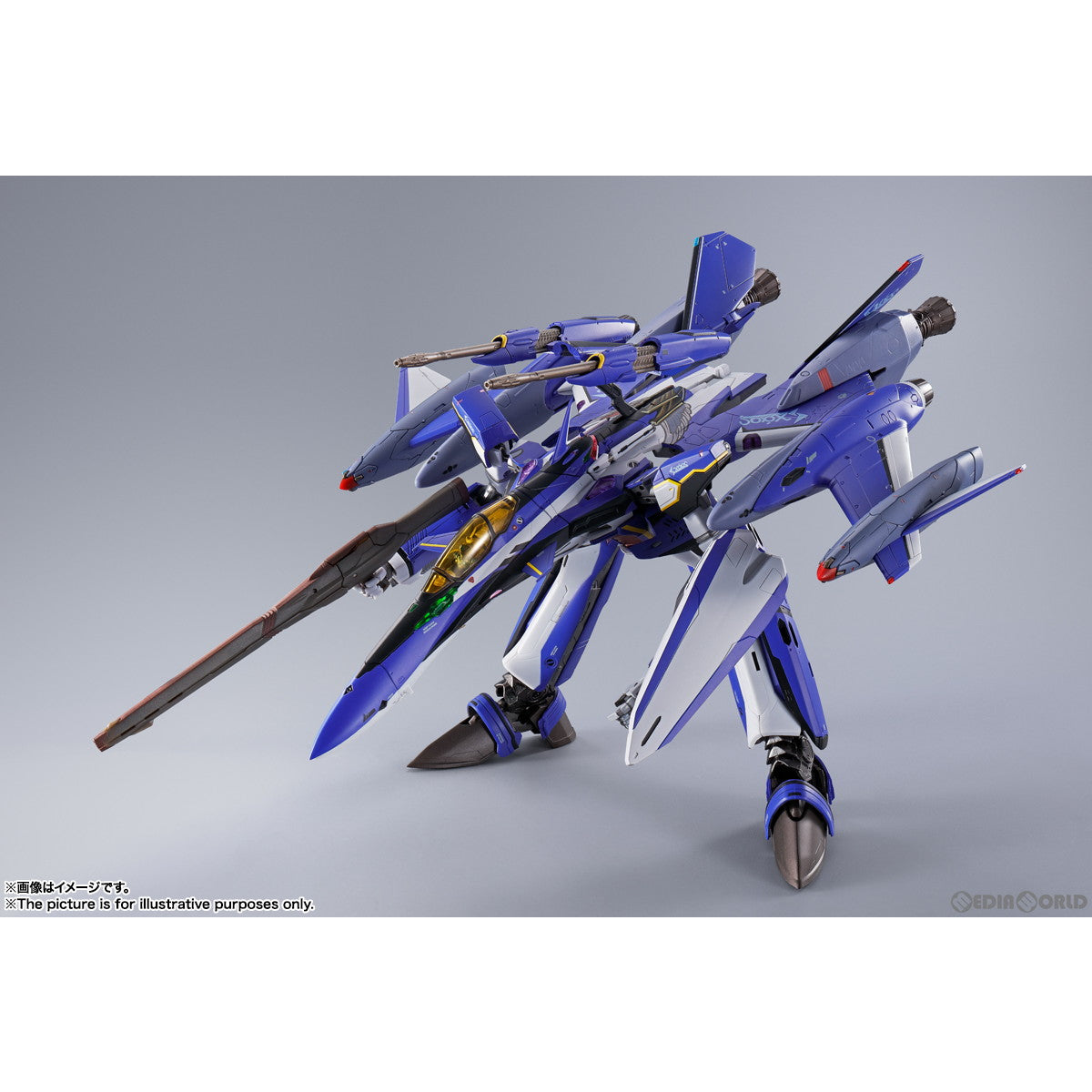 【中古即納】[FIG] DX超合金 YF-29デュランダルバルキリー(マクシミリアン・ジーナス機)フルセットパック 劇場版マクロスΔ(デルタ) 絶対LIVE!!!!!! 完成トイ バンダイスピリッツ(20220917)