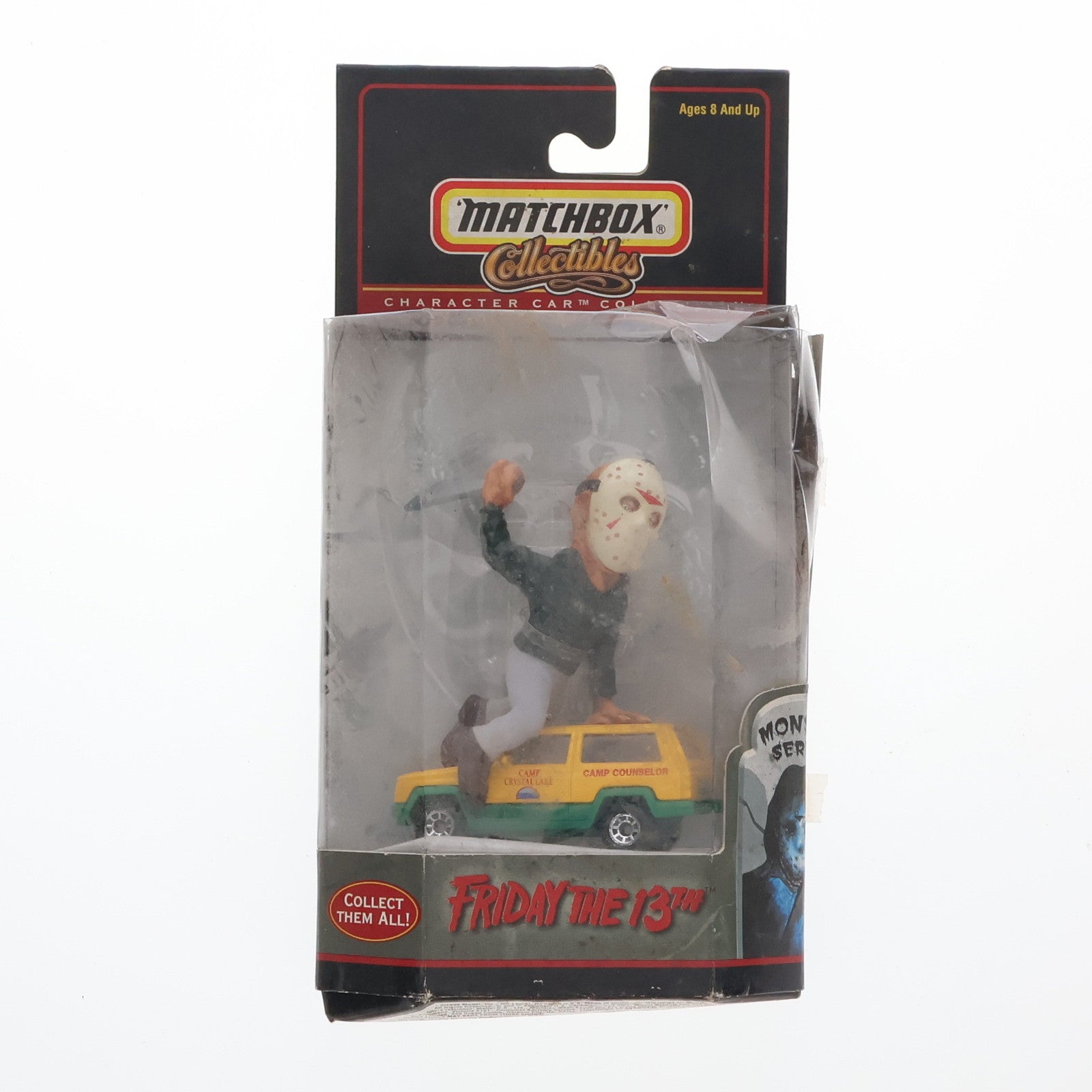 【中古即納】[MDL] (単品) 1/64 13日の金曜日(イエロー×グリーン×ブラック) MATCHBOX CHARACTER CAR COLLECTION(マッチボックス コレクティブルズ キャラクターカー コレクション) 完成品 ミニカー マテル(19991231)